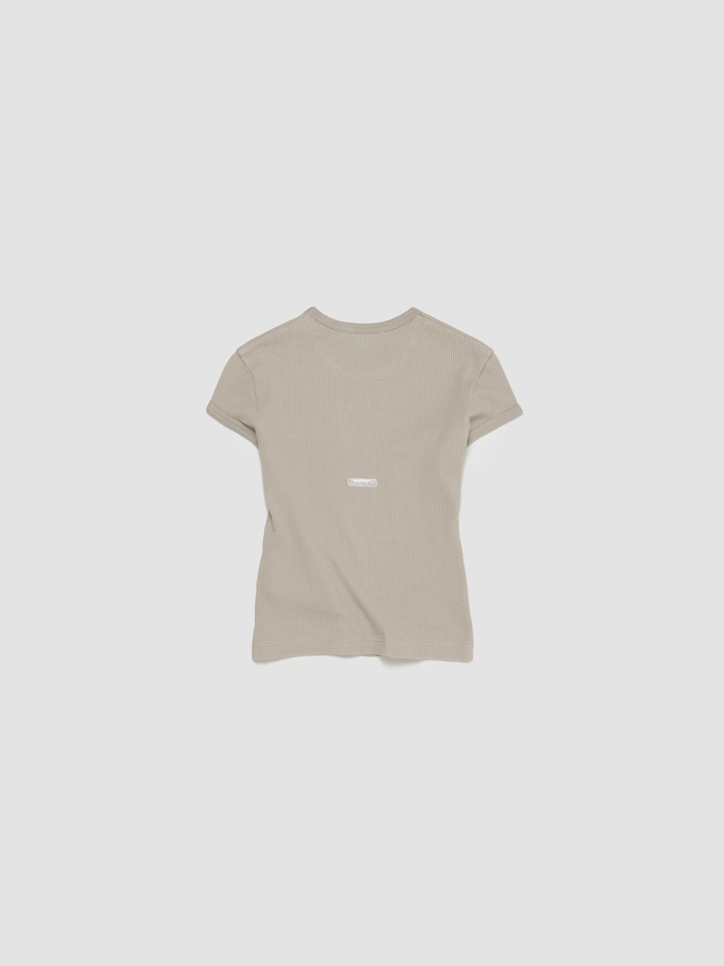 Fitted T-Shirt in Bright Grey