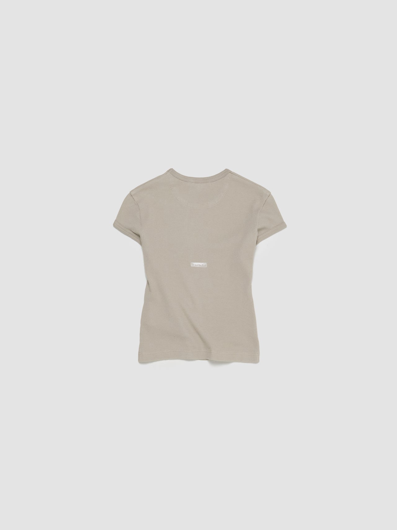 Fitted T-Shirt in Bright Grey