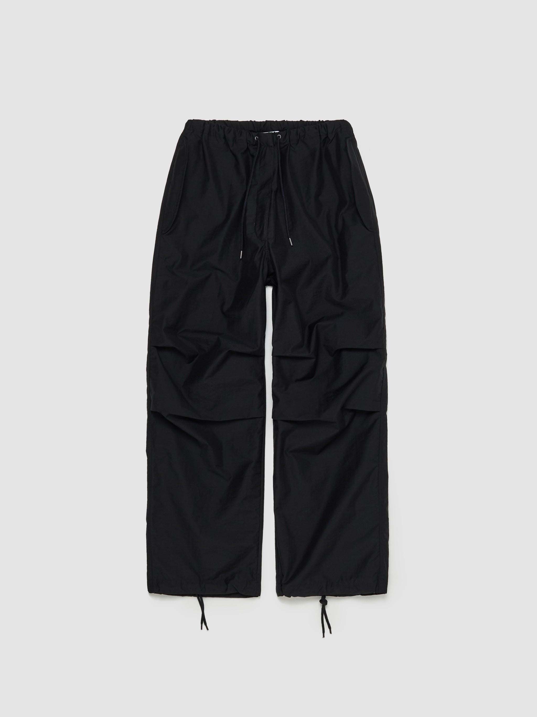 Relaxed Fit Trousers in Black