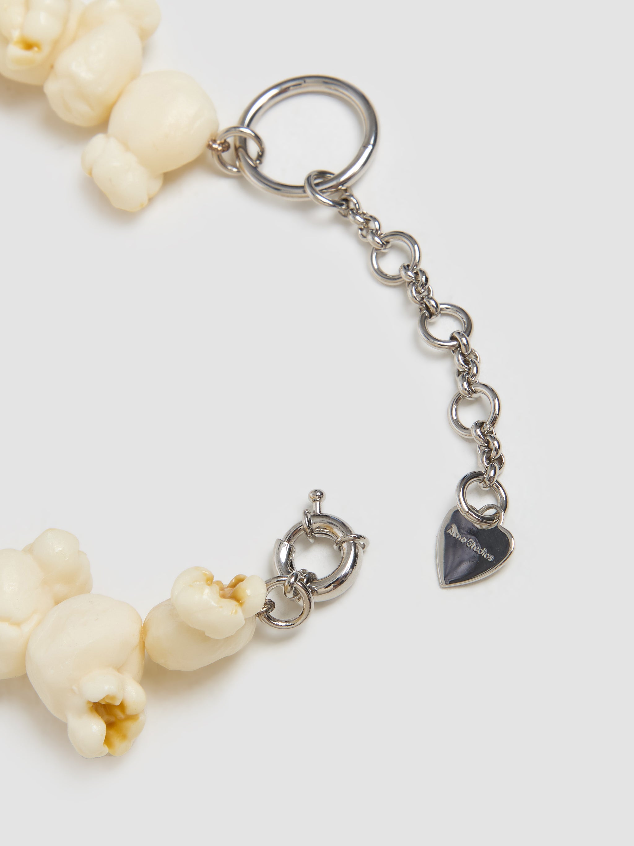 Popcorn Necklace in Silver