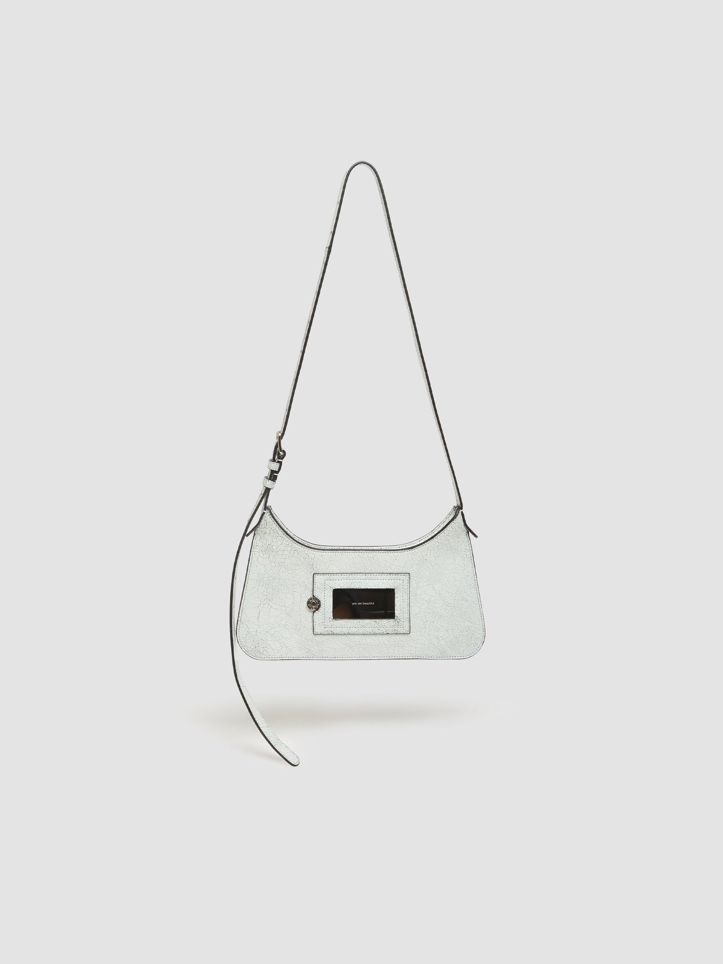 Platt Mini Shoulder Bag in White