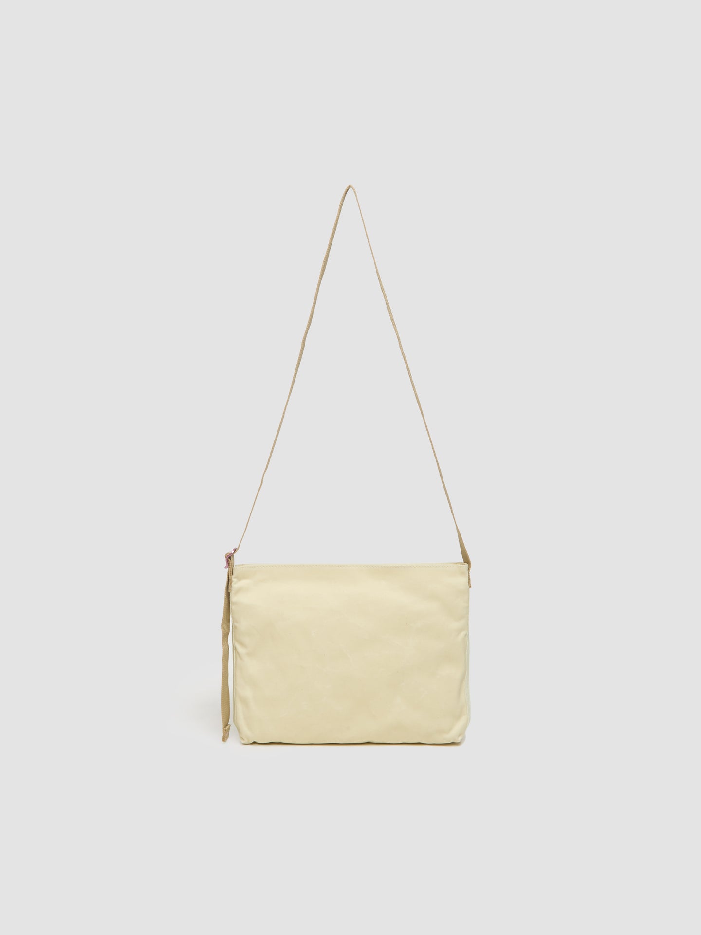 Mini Messenger Bag in Cream Beige