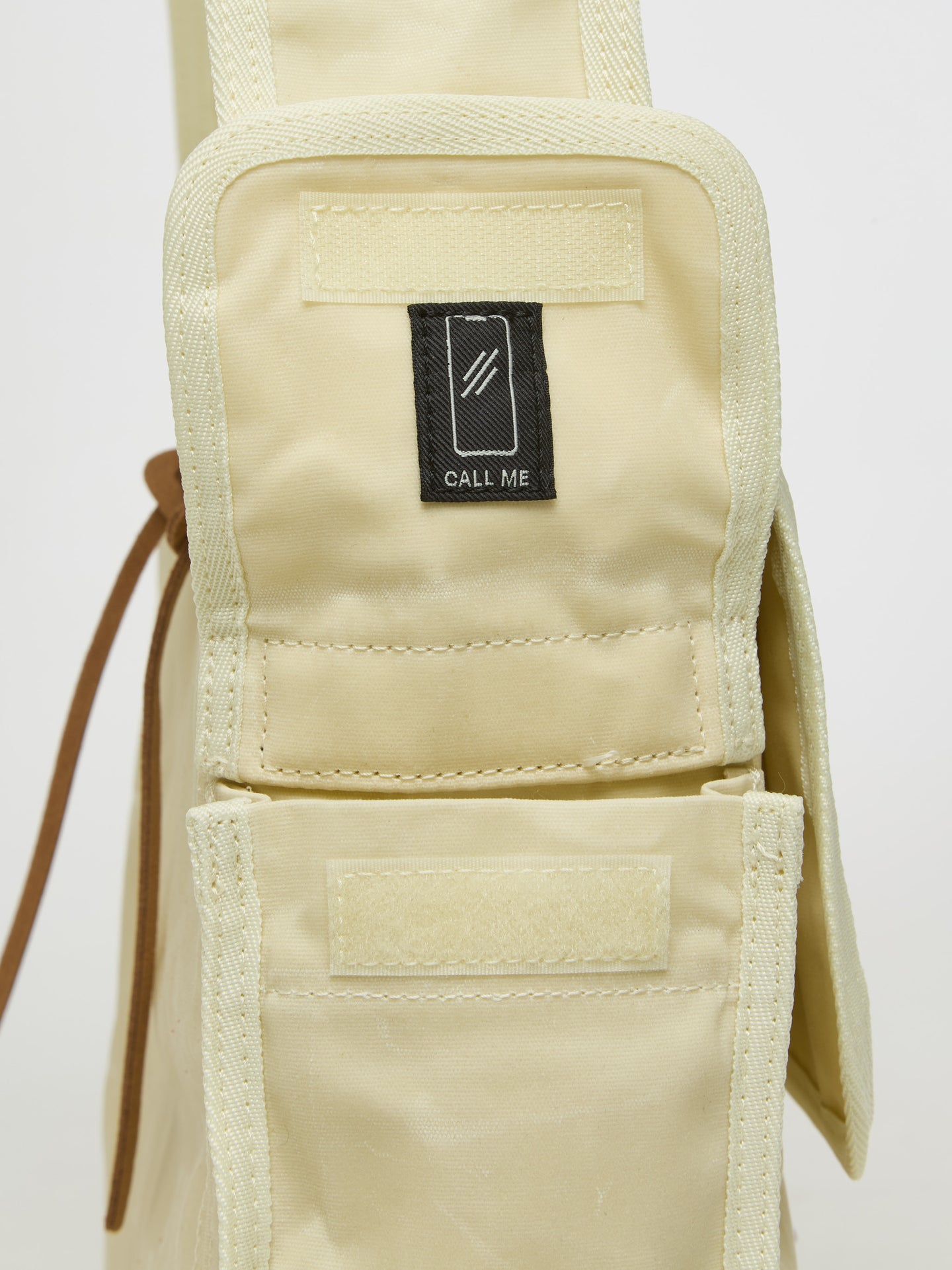 Messenger Bag in Cream Beige