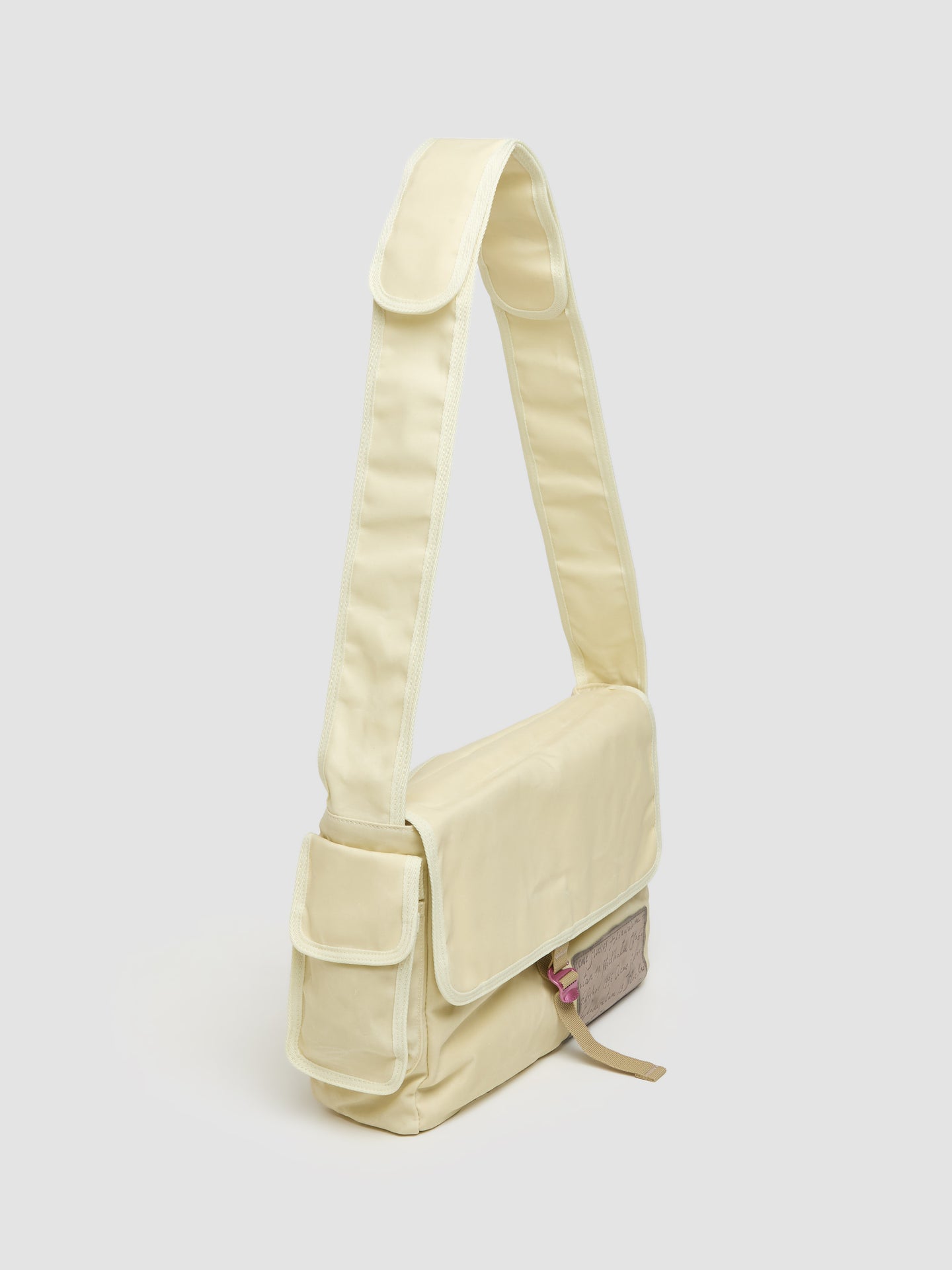 Messenger Bag in Cream Beige