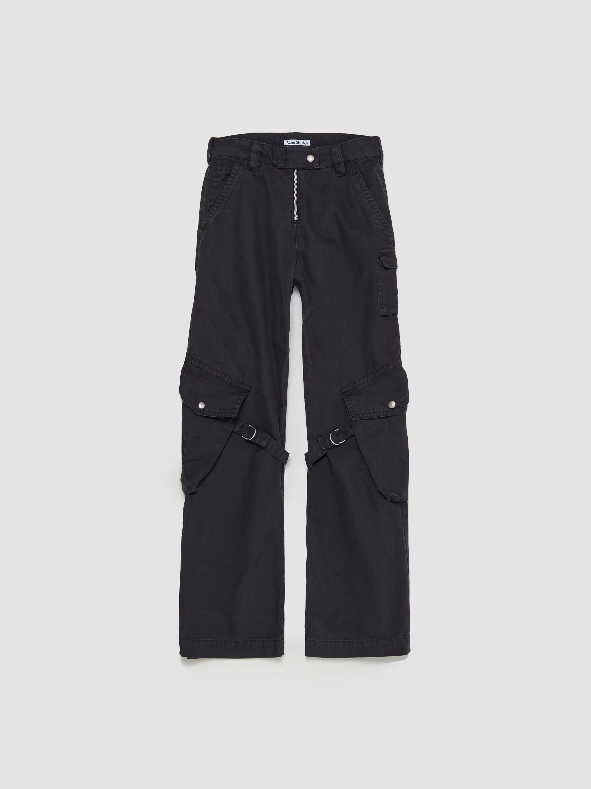 Cargo Trousers in Charcoal Grey