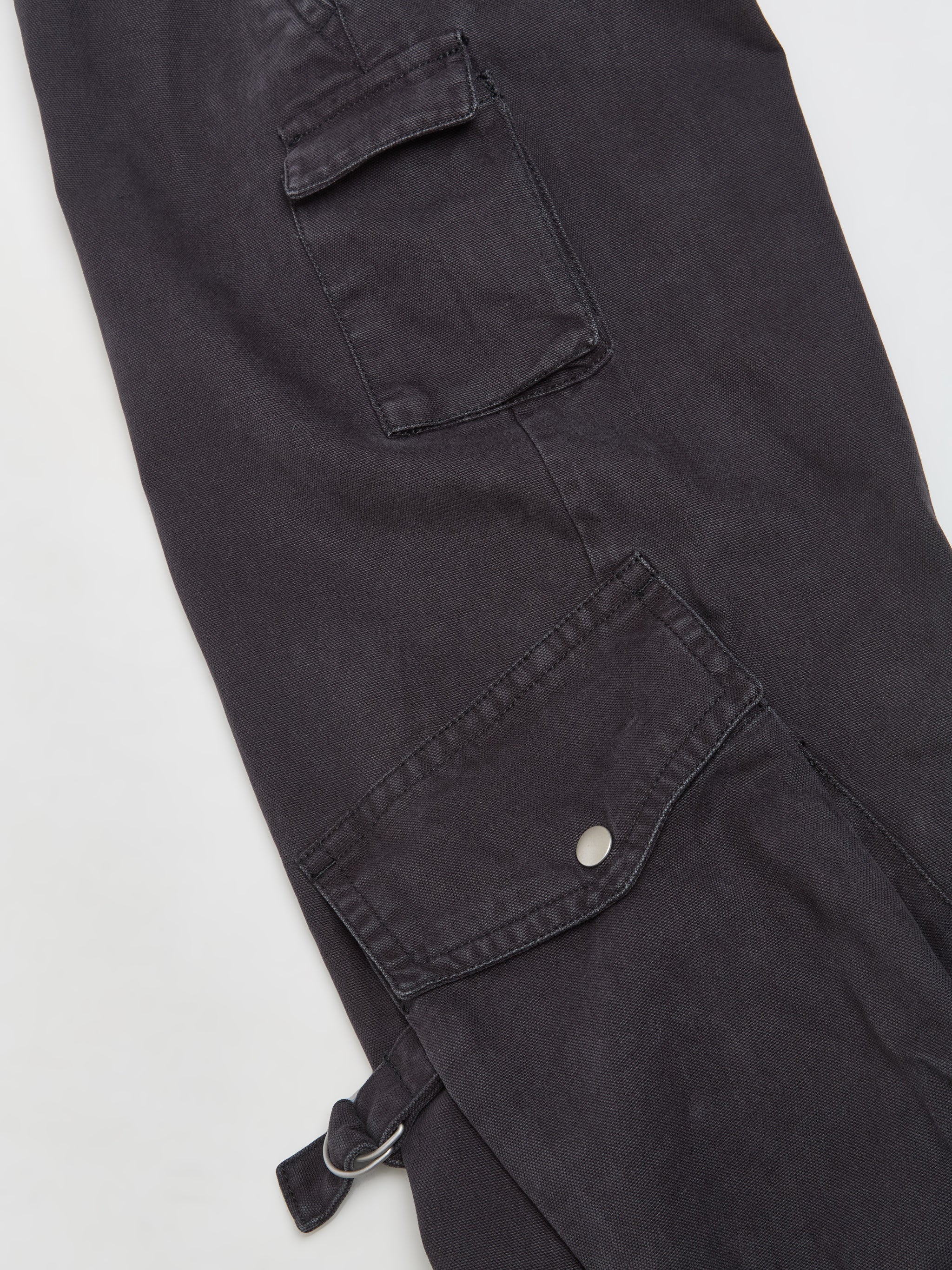 Cargo Trousers in Charcoal Grey