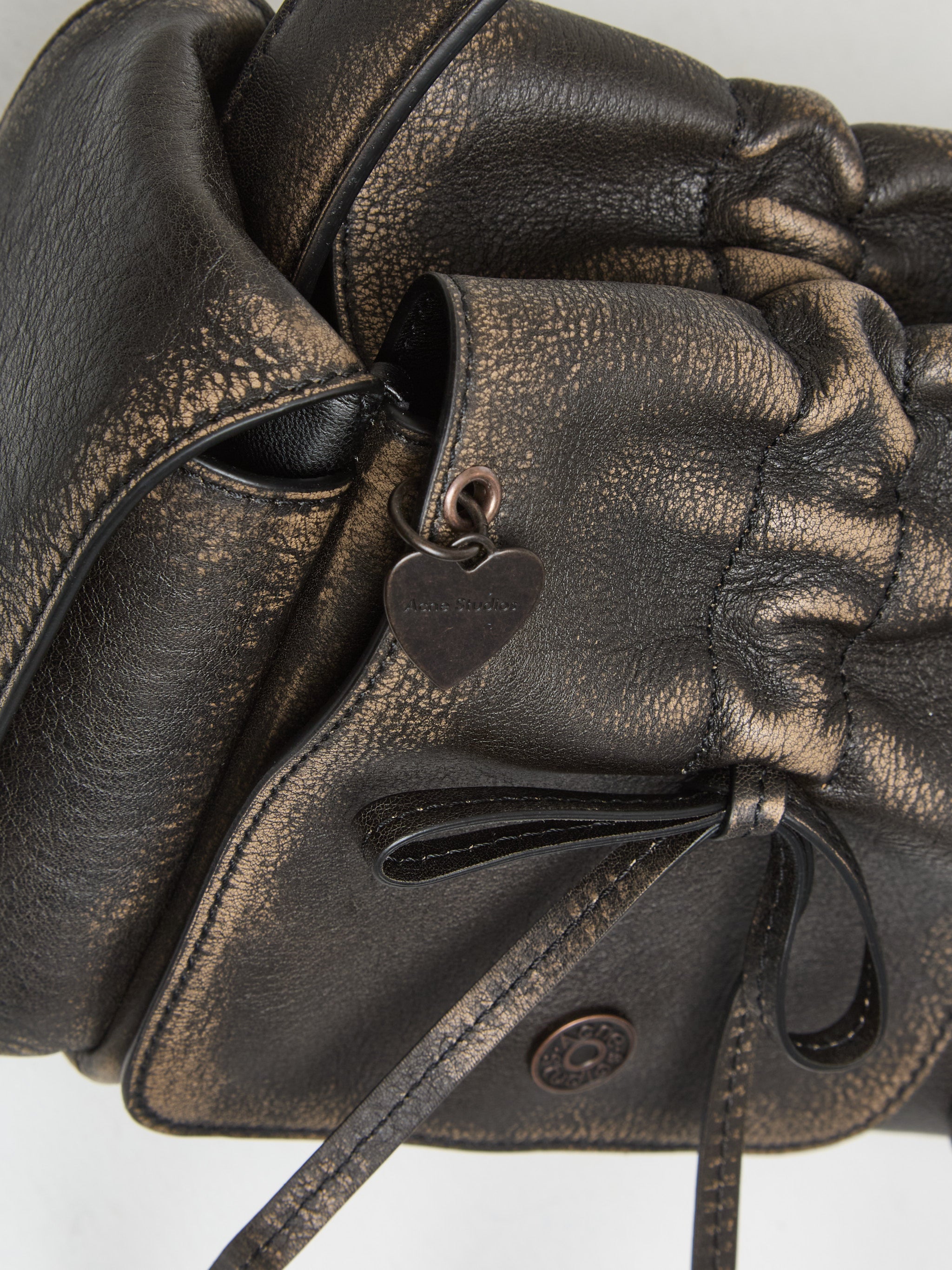 Multipocket Bag in Dark Brown & Beige