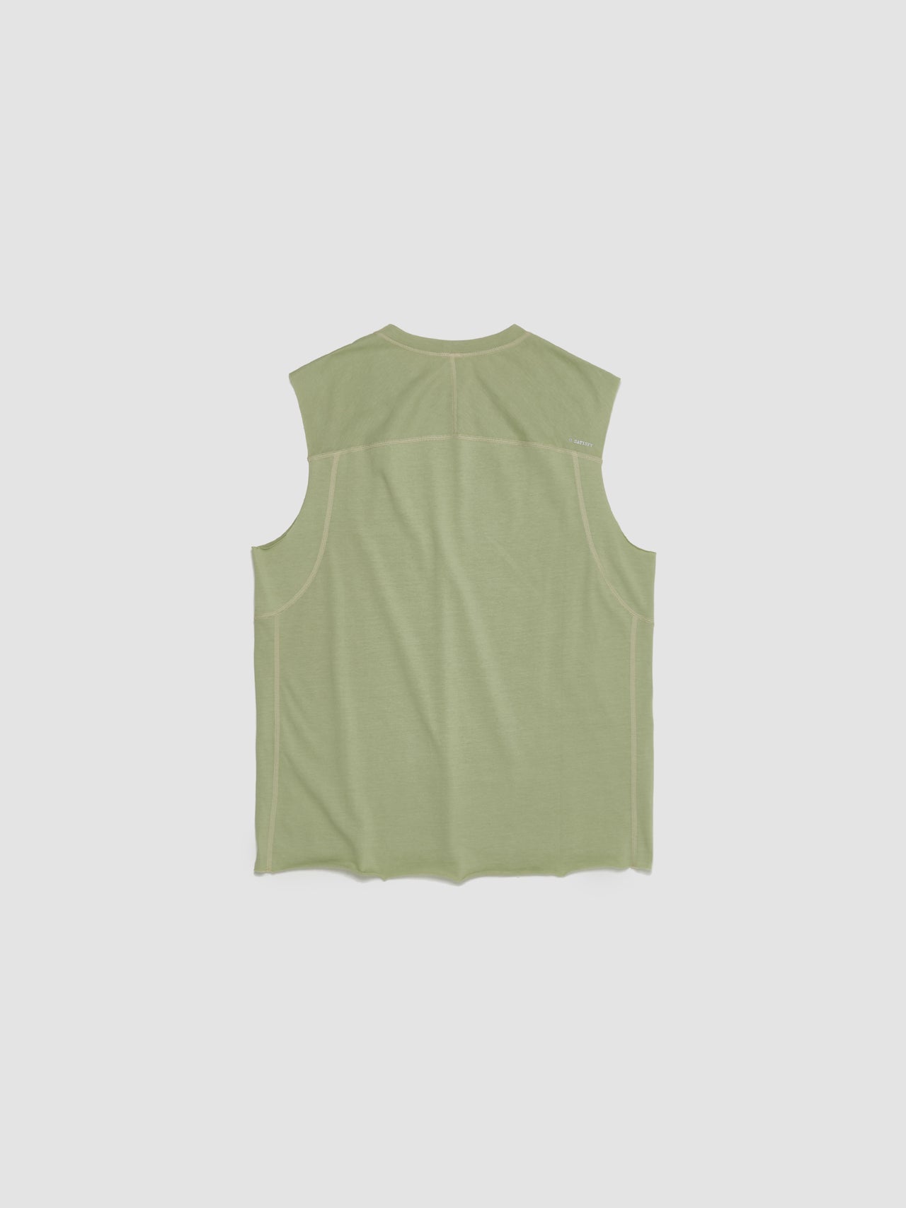 SoftCell Cordura Climb Muscle Tee in Sage Green