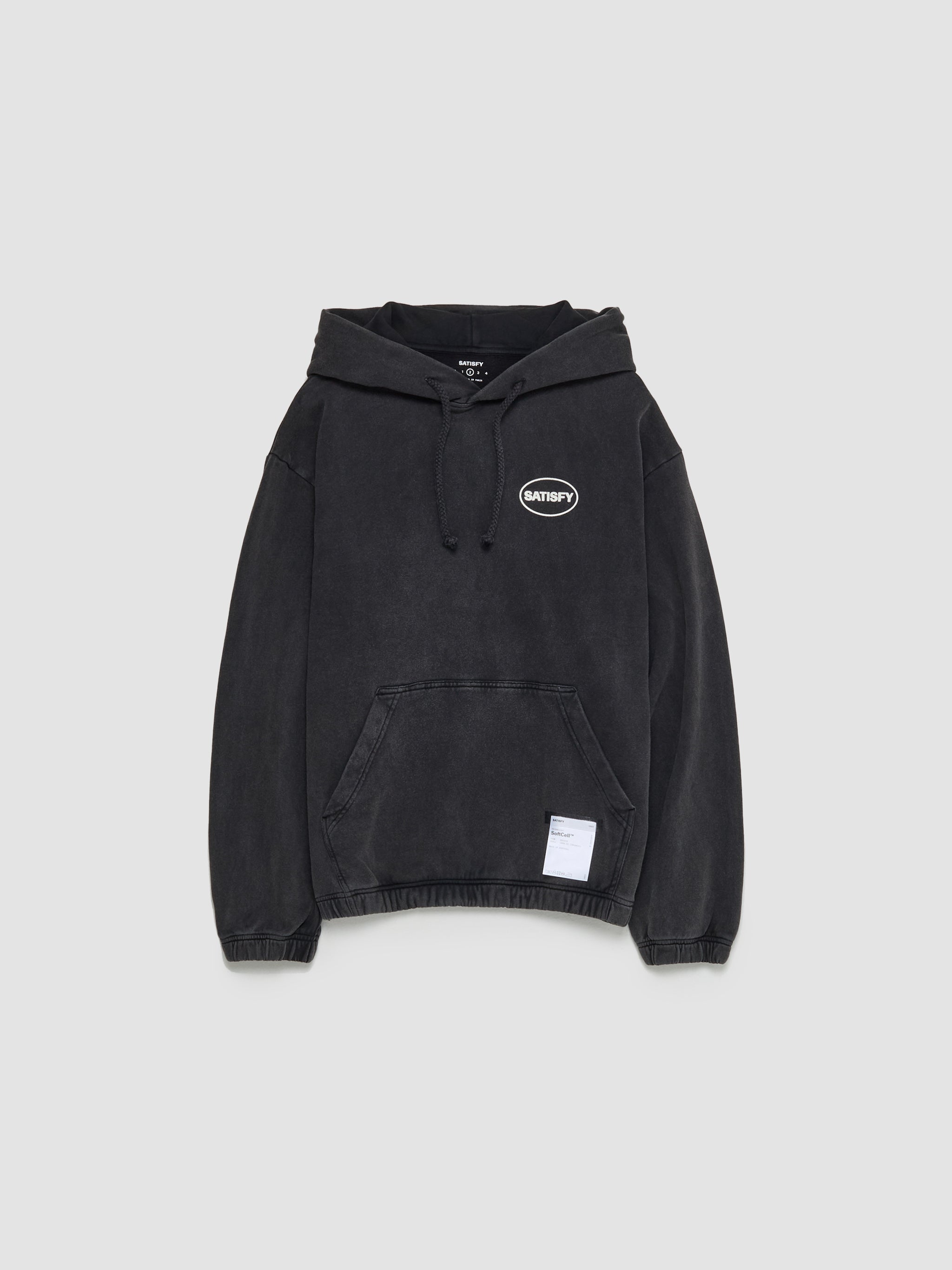 SoftCell Hoodie in Aged Black