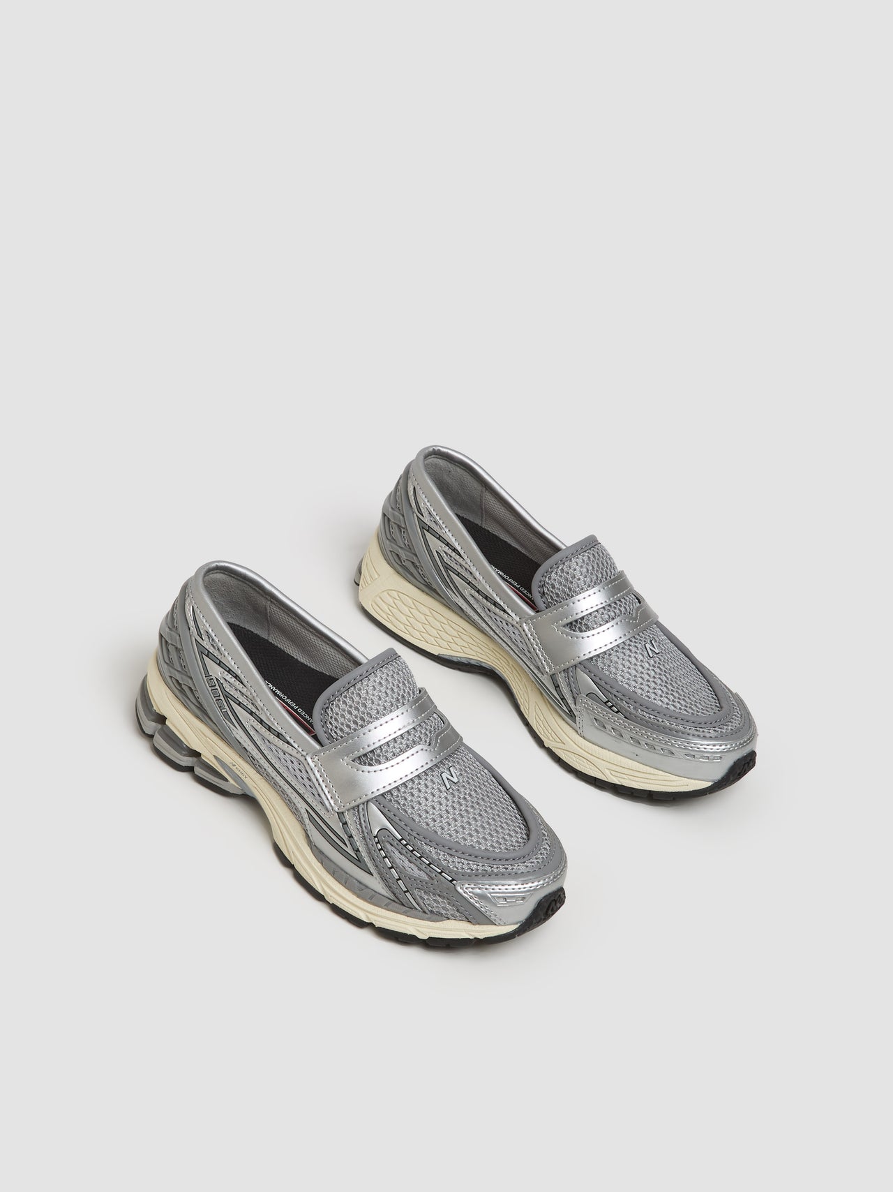 U1906L Loafers in Silver