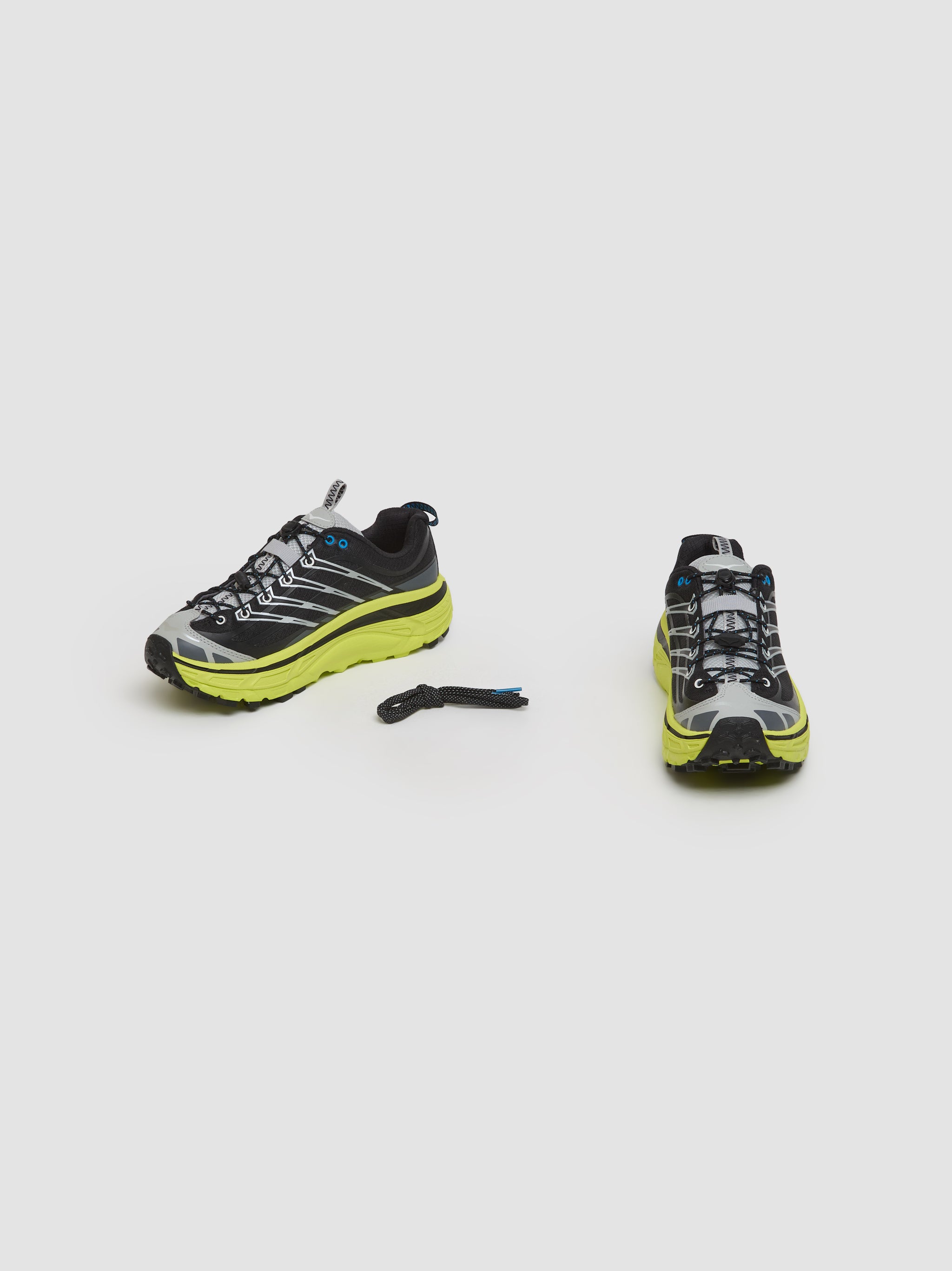 Mafate Three2 Sneaker in Black & Hoka Citrus