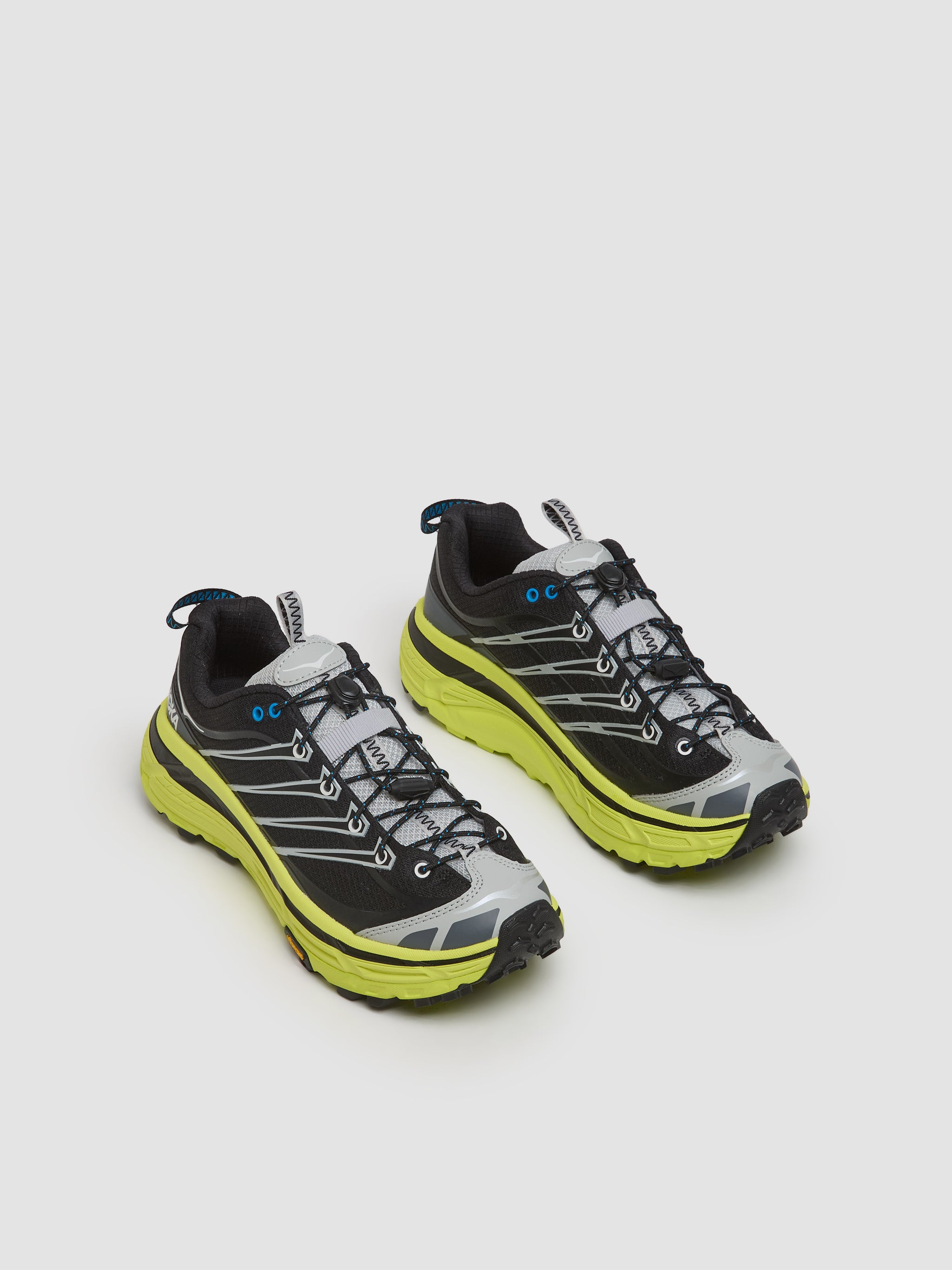 Mafate Three2 Sneaker in Black & Hoka Citrus