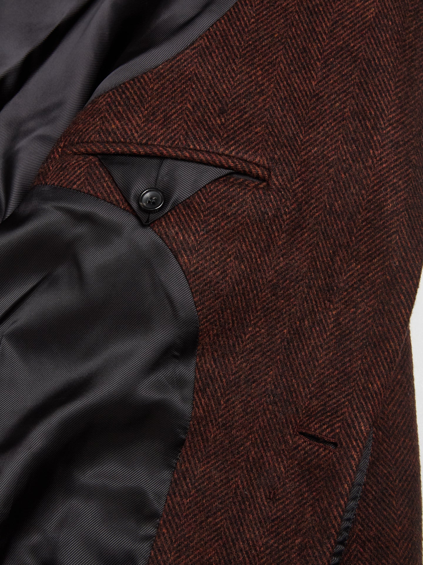 Y Belt Coat in Brown