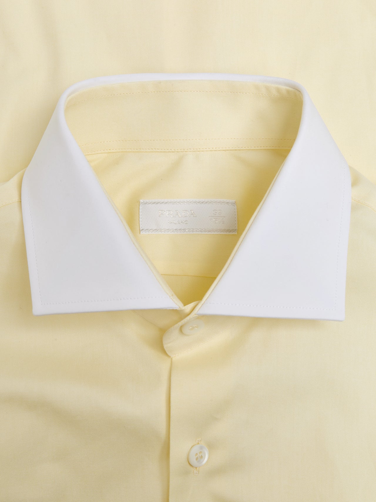 Cotton Shirt in Cream & White