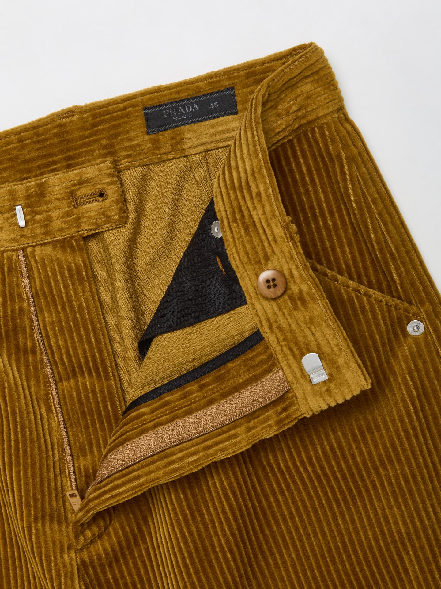 Corduroy Trousers in Caramel