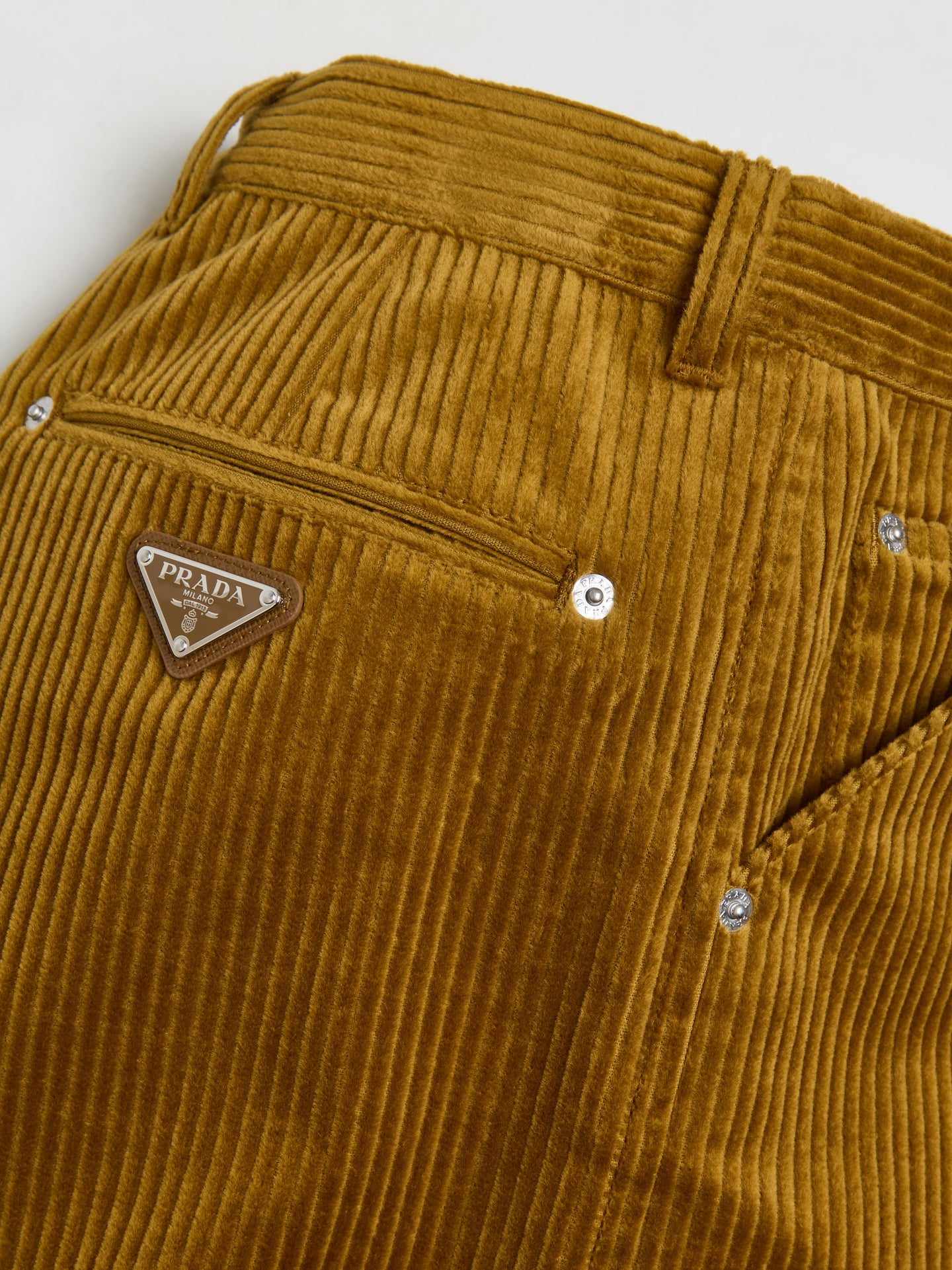 Corduroy Trousers in Caramel