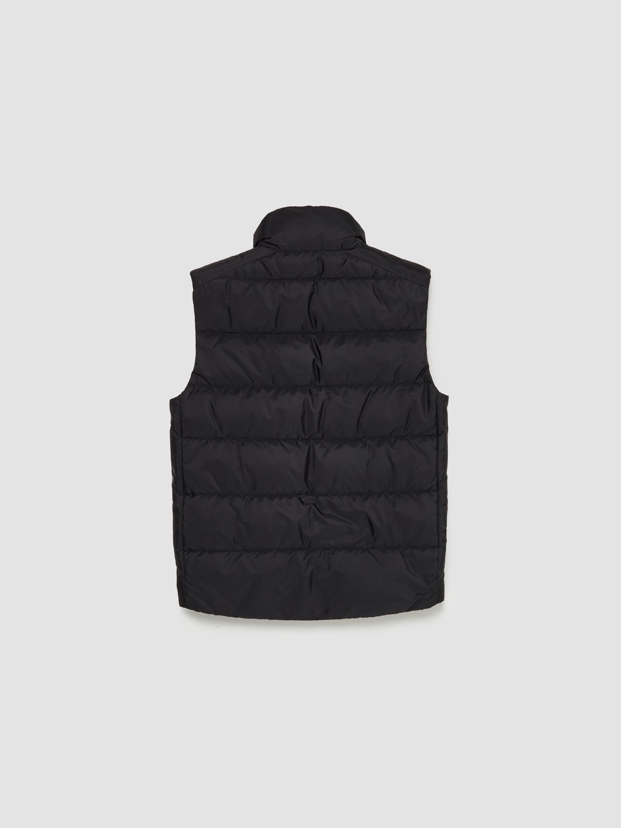 Re-Nylon Down Vest in Black