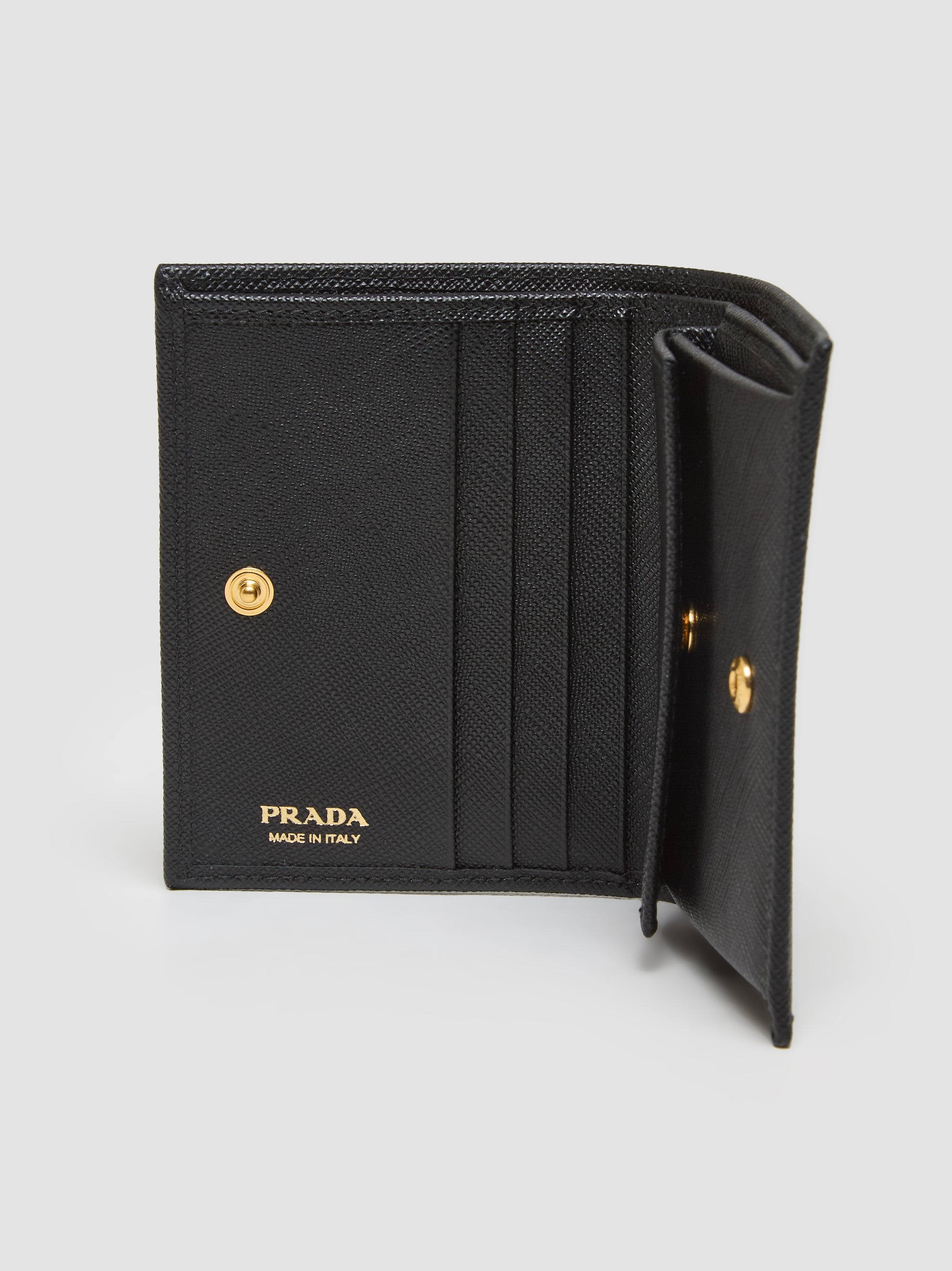 Leather Wallet in Black