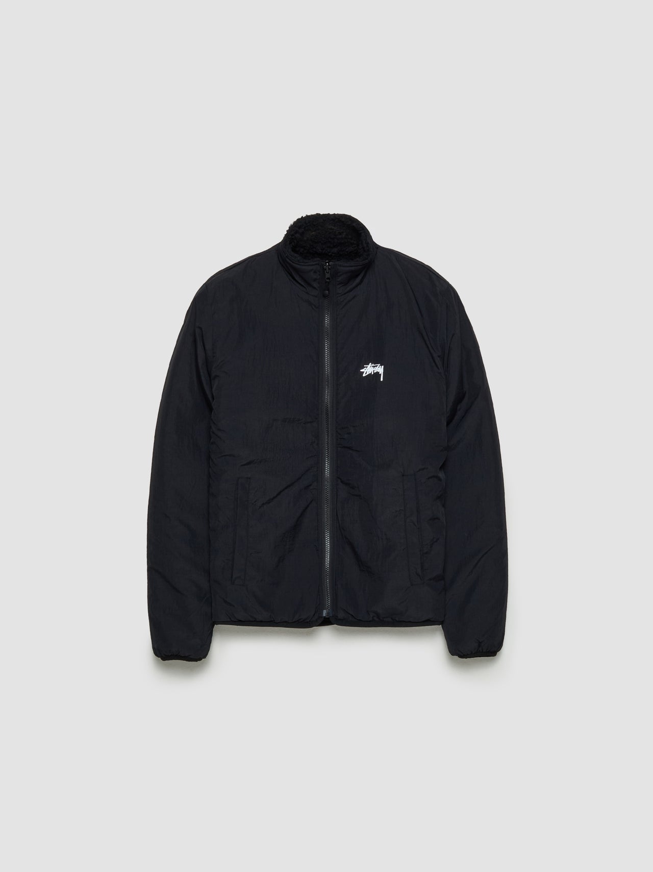 Sherpa Reversible Jacket in Black