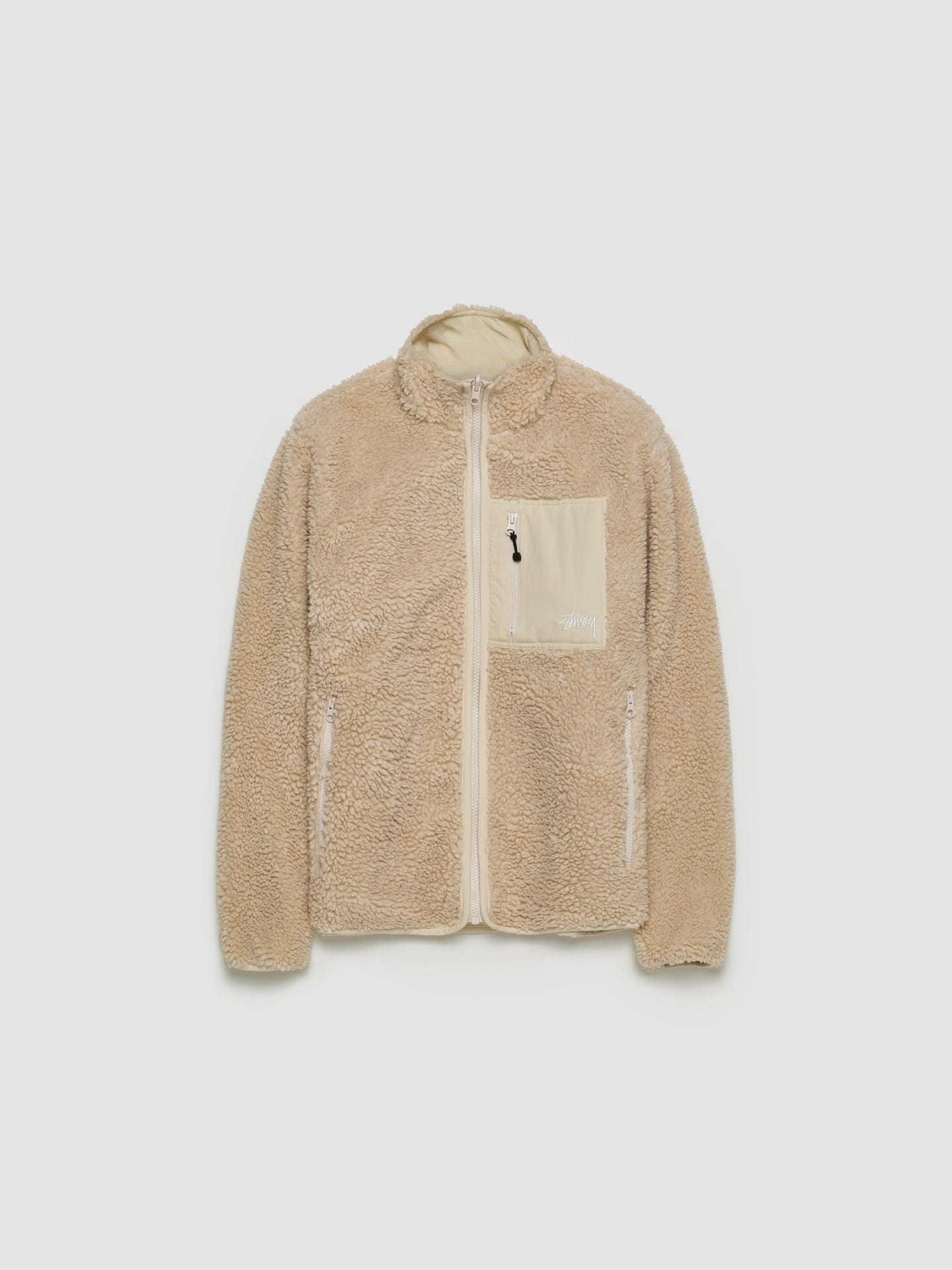 Sherpa Reversible Jacket in Natural