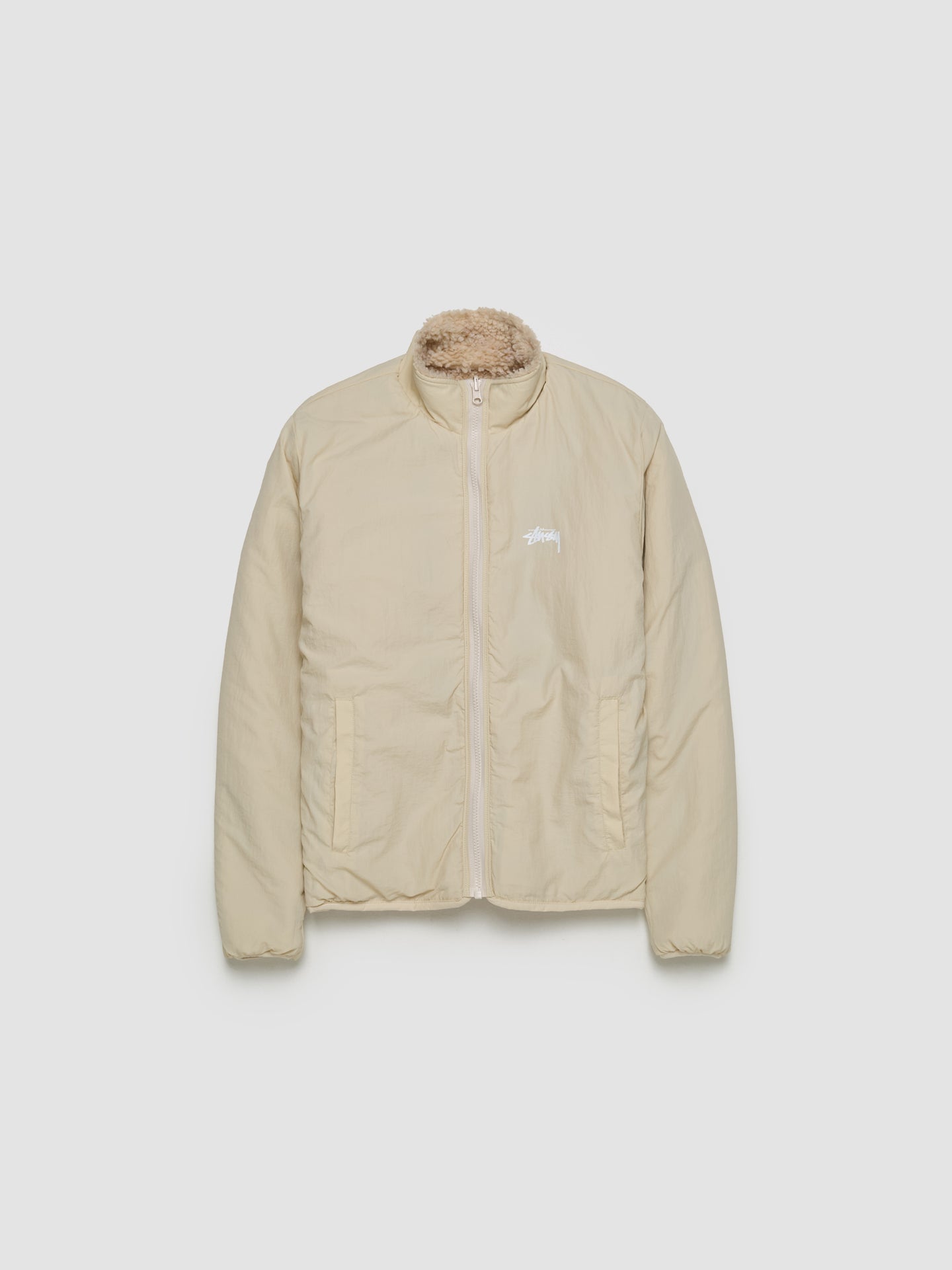 Sherpa Reversible Jacket in Natural