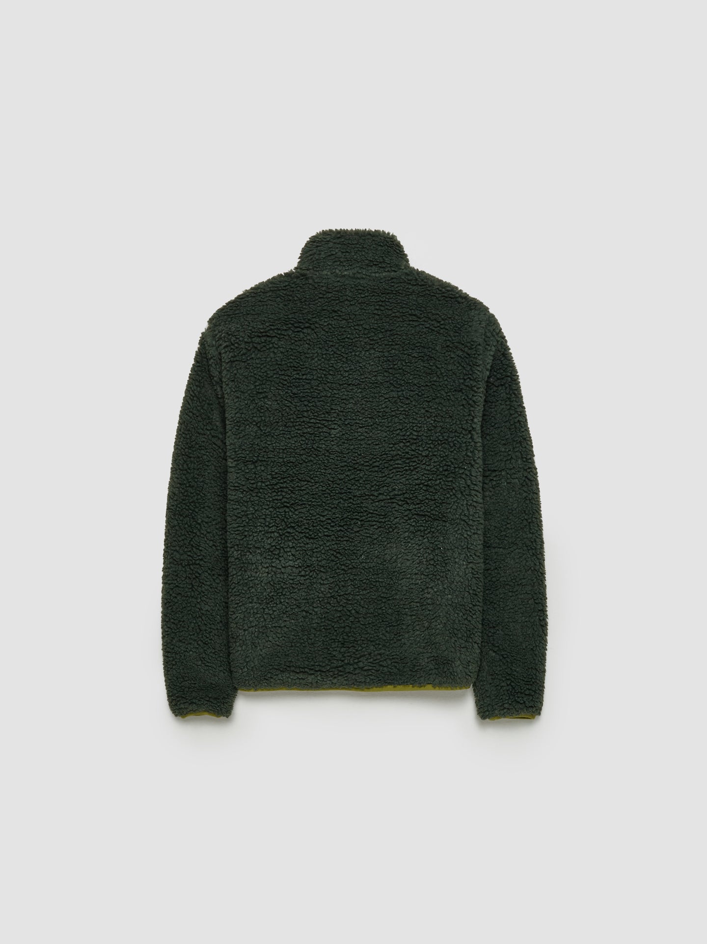 Sherpa Reversible Jacket in Dark Green