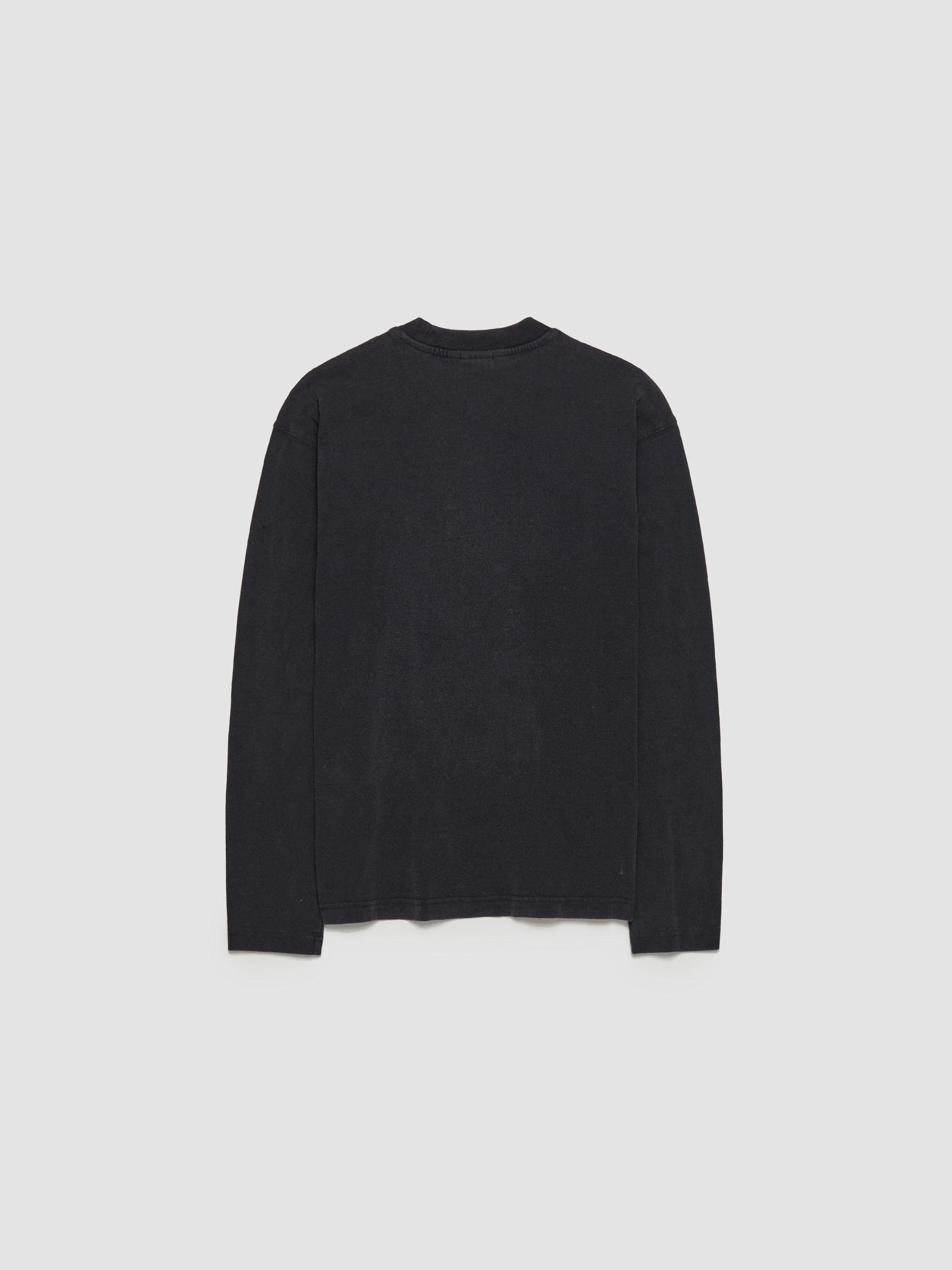 Longsleeve Top in Faded Black