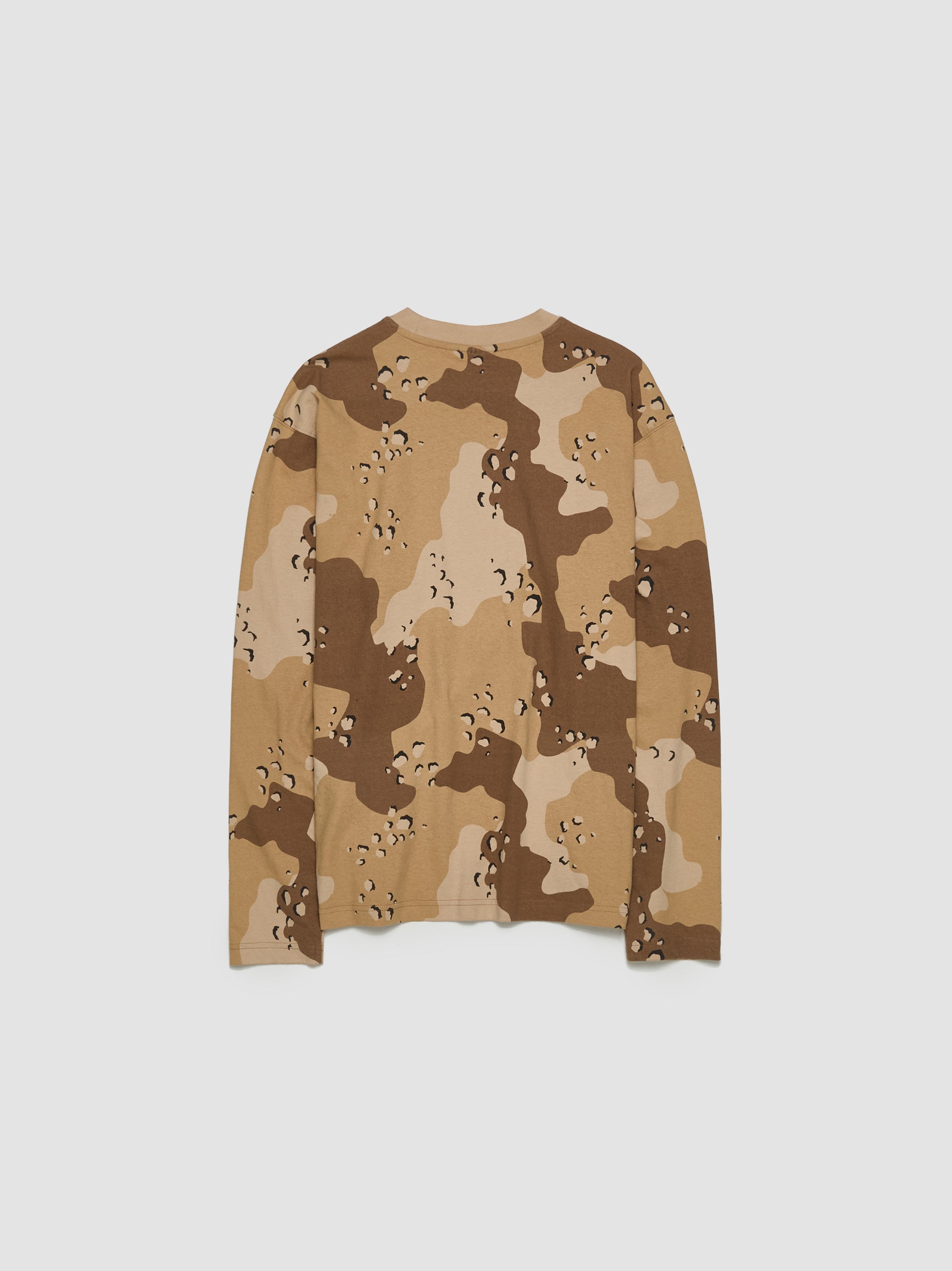 Longsleeve Top in Desert Camo