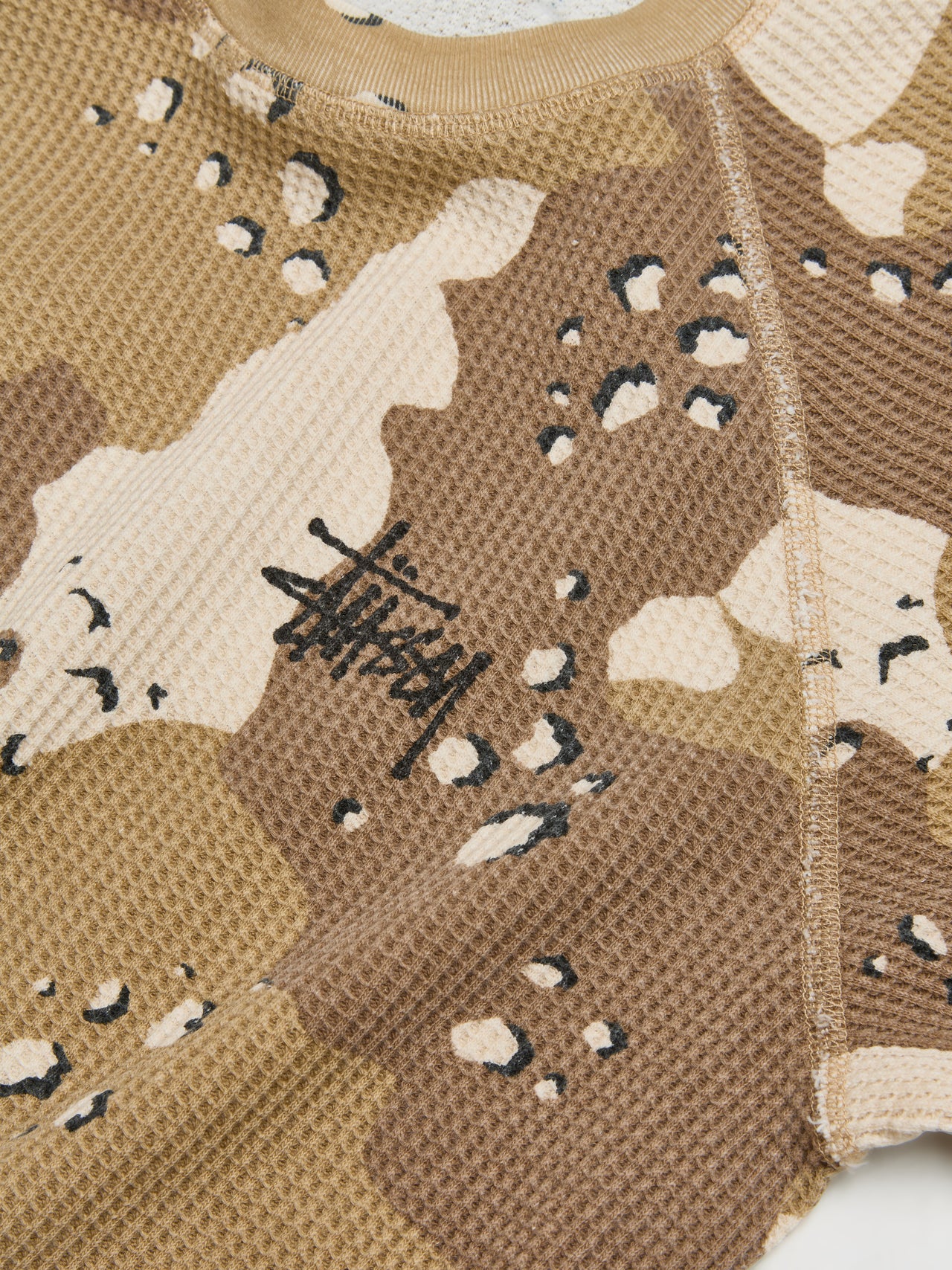 Raglan Thermal Top in Desert Camo