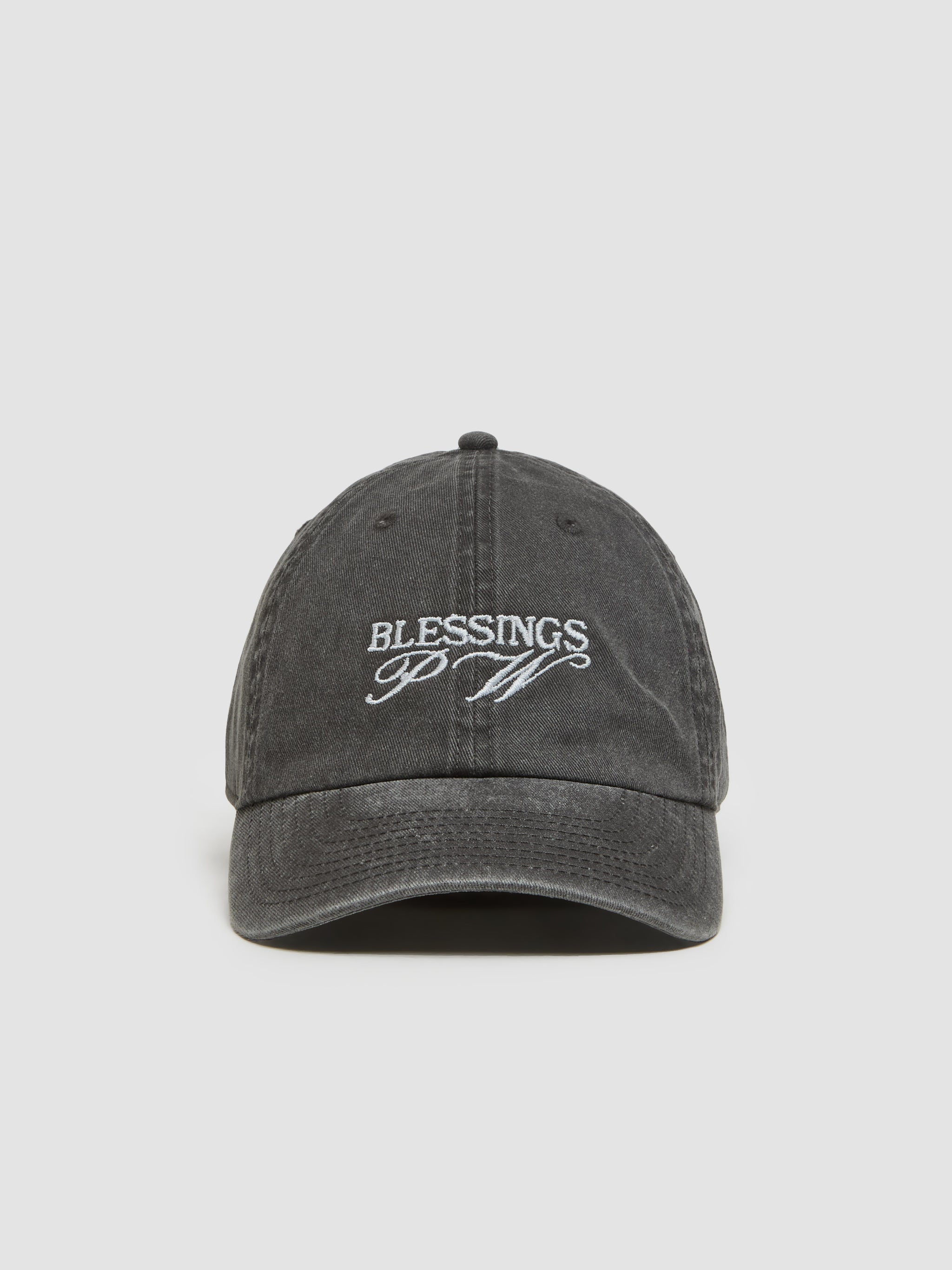 Blessed Baseball Cap in Grey