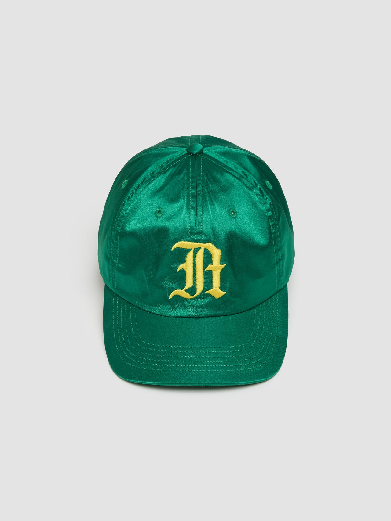 Team Structured 6-Panel Cap in Green