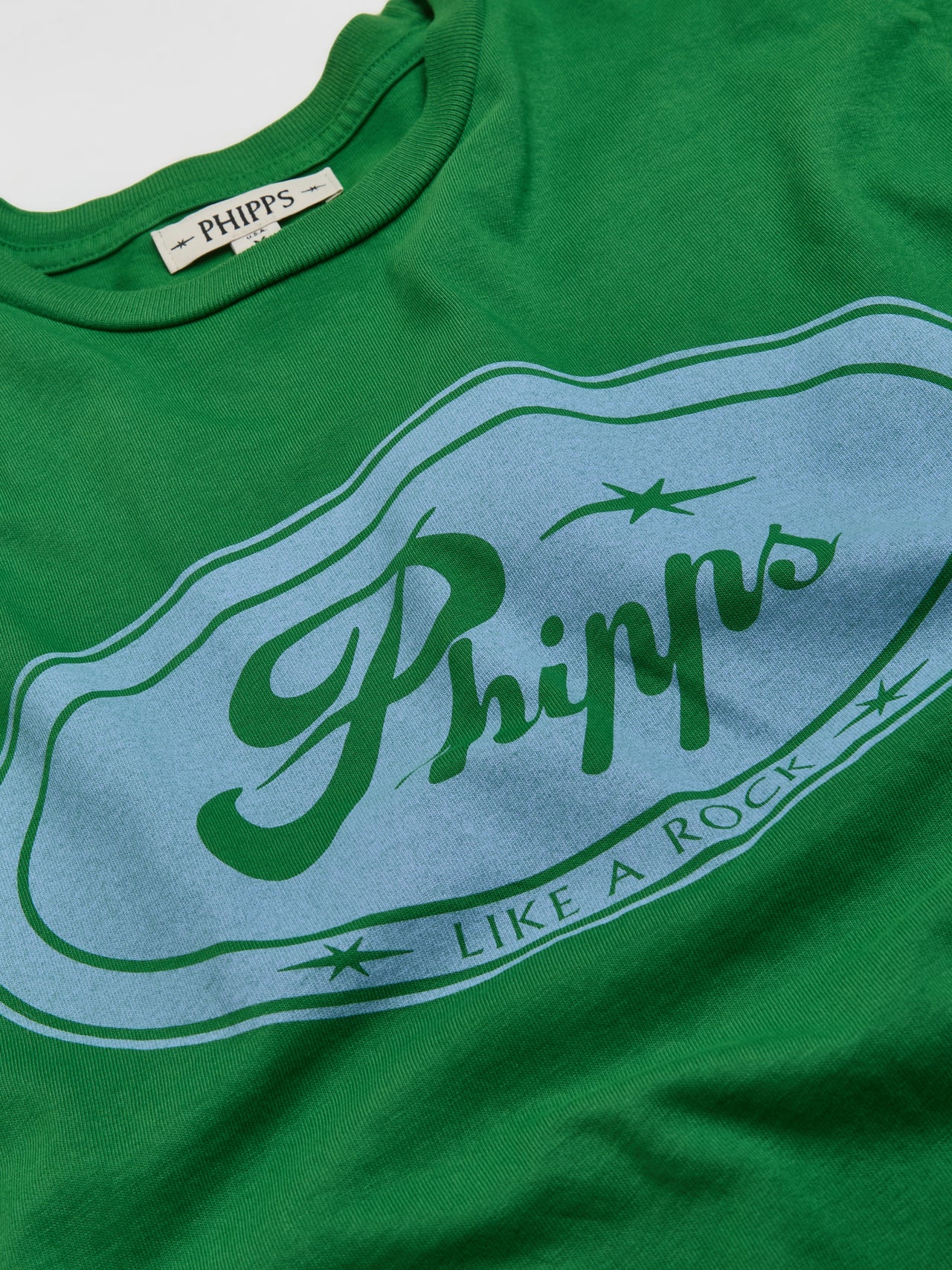 Trucker Logo T-Shirt in Lawn Green