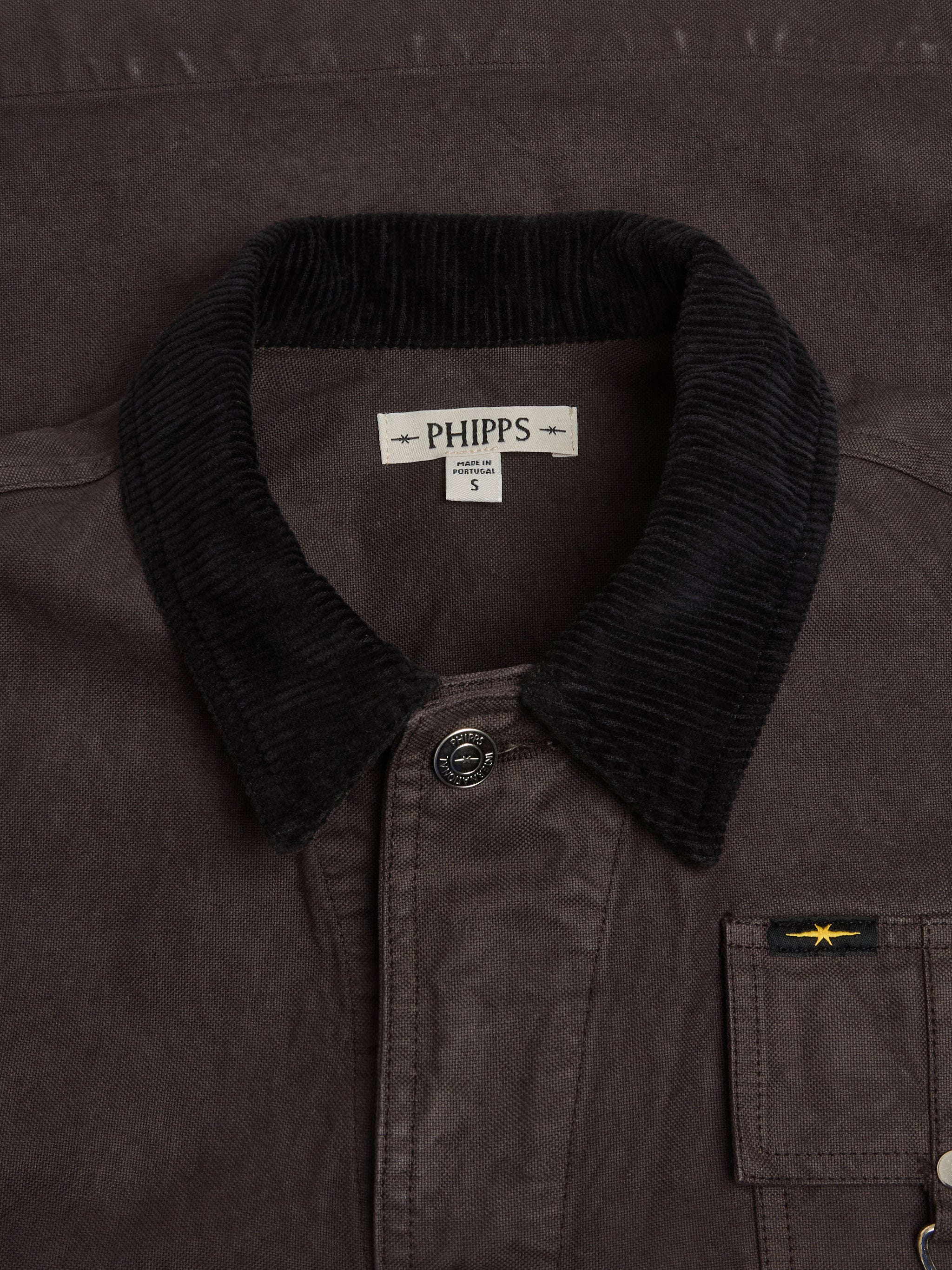 Ranger Canvas Jacket in Bear Black