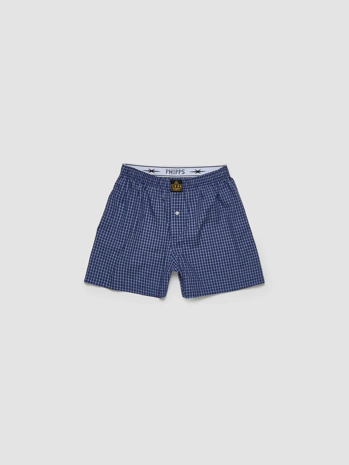 Boxer Shorts in Blue Mini Check