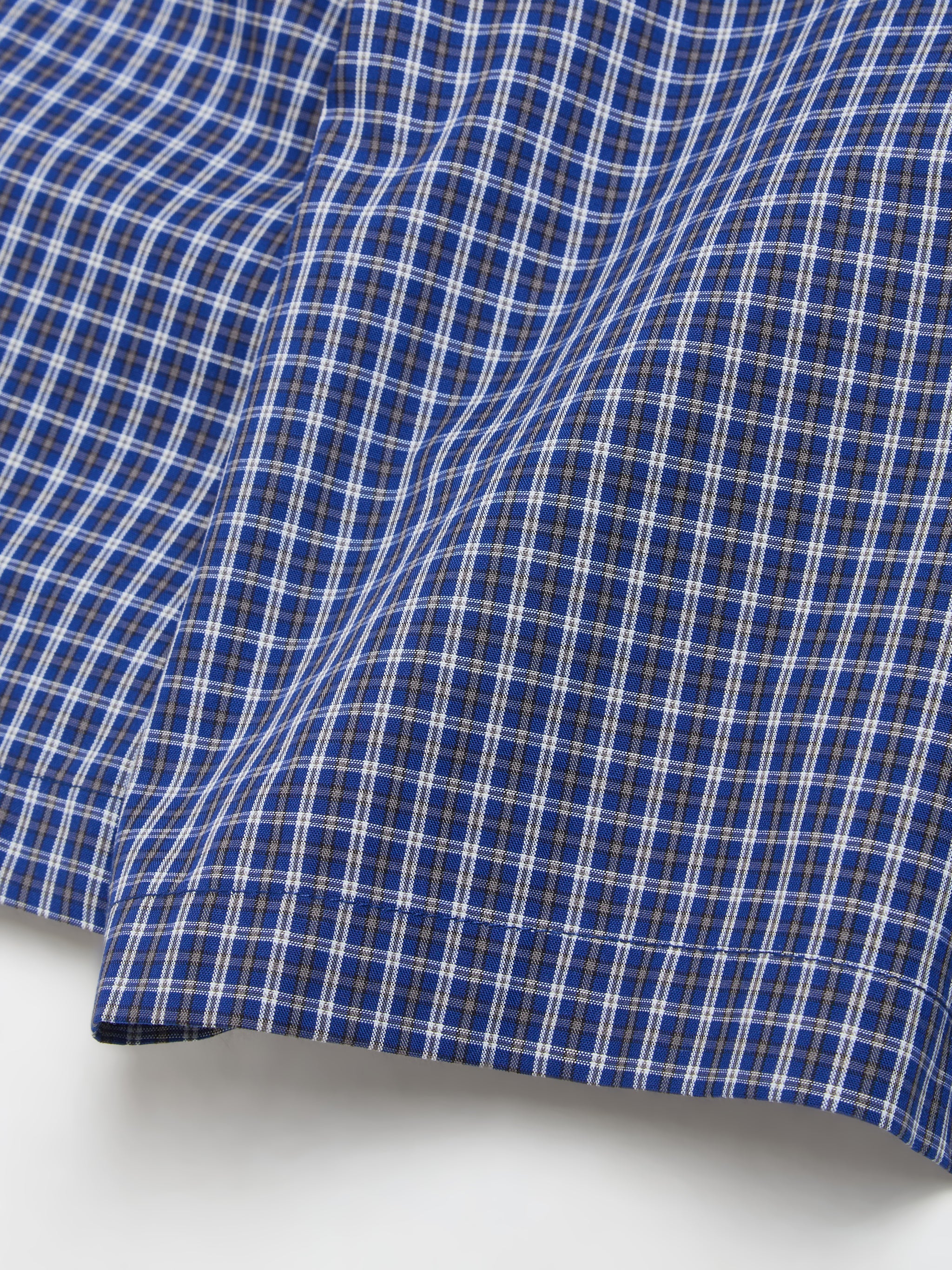 Boxer Shorts in Blue Mini Check