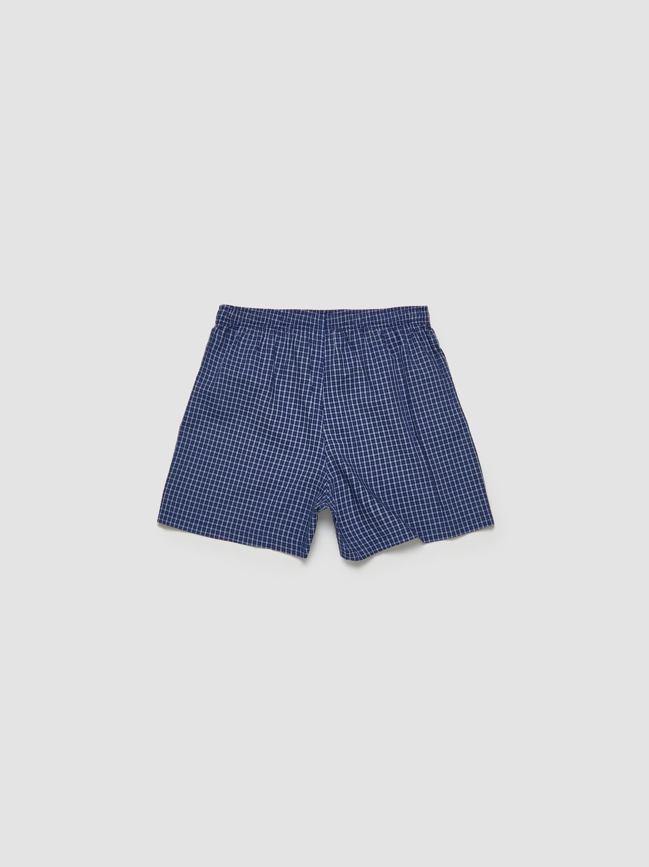 Boxer Shorts in Blue Mini Check