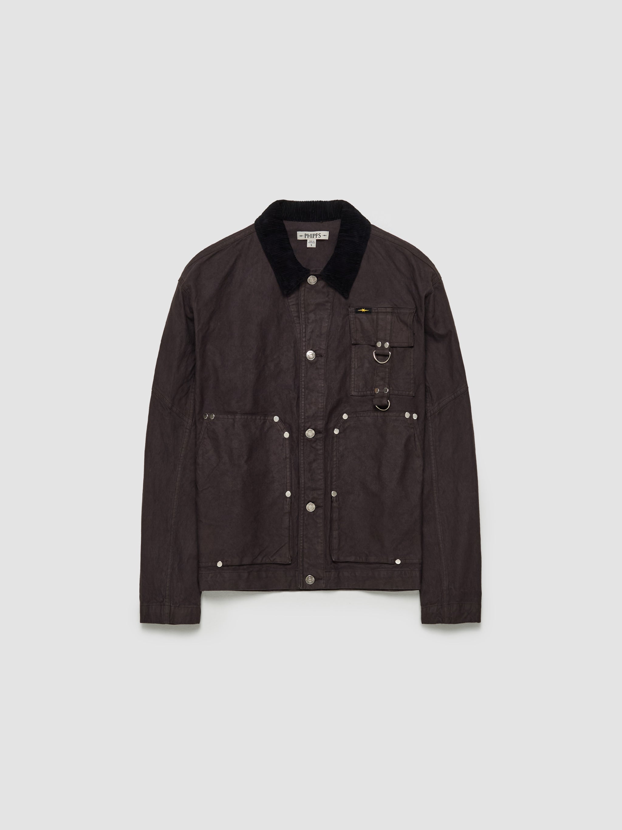 Ranger Canvas Jacket in Bear Black