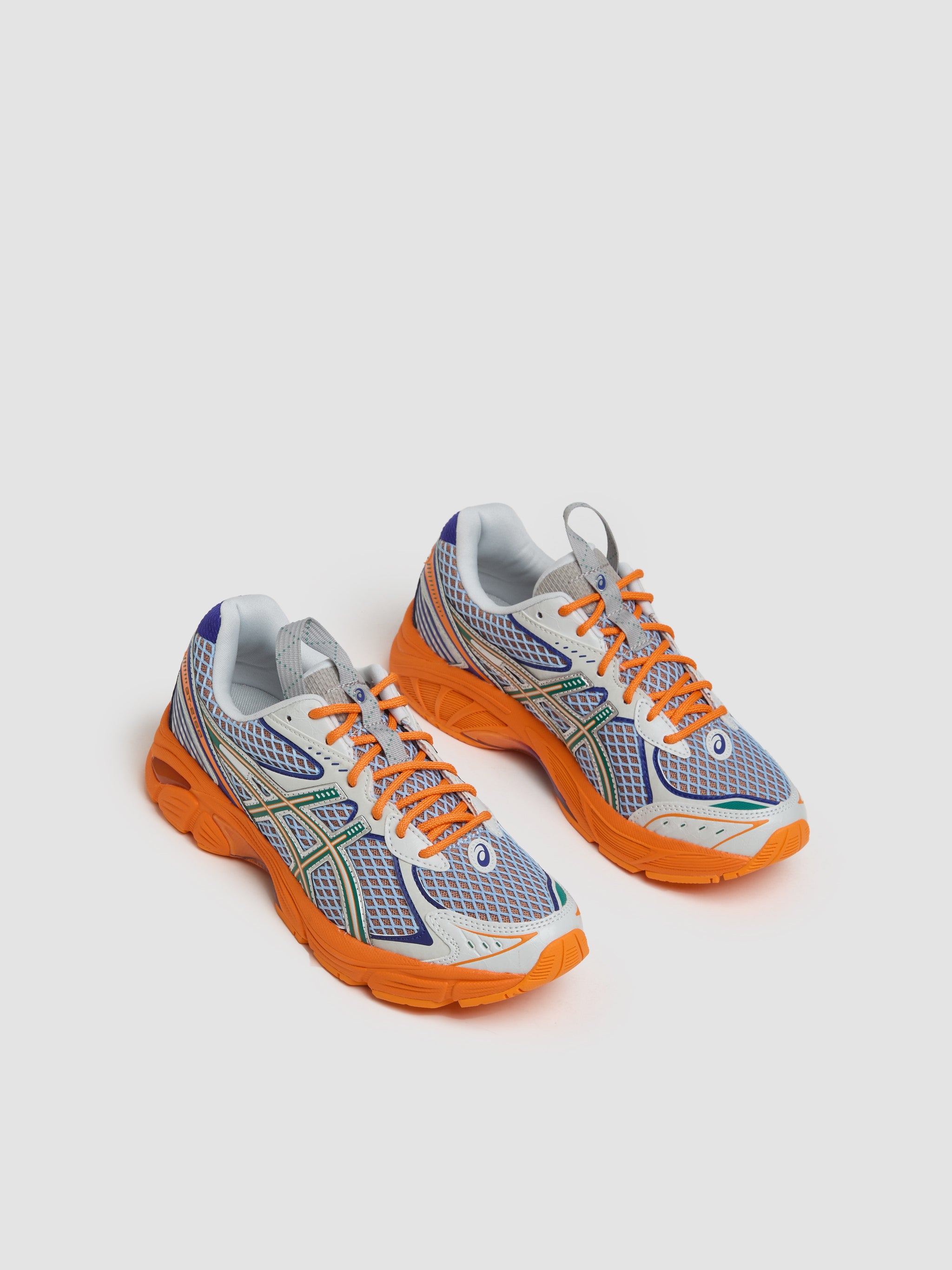 UB7-S GT-2160 Sneaker in Lava Orange & Jasper Green