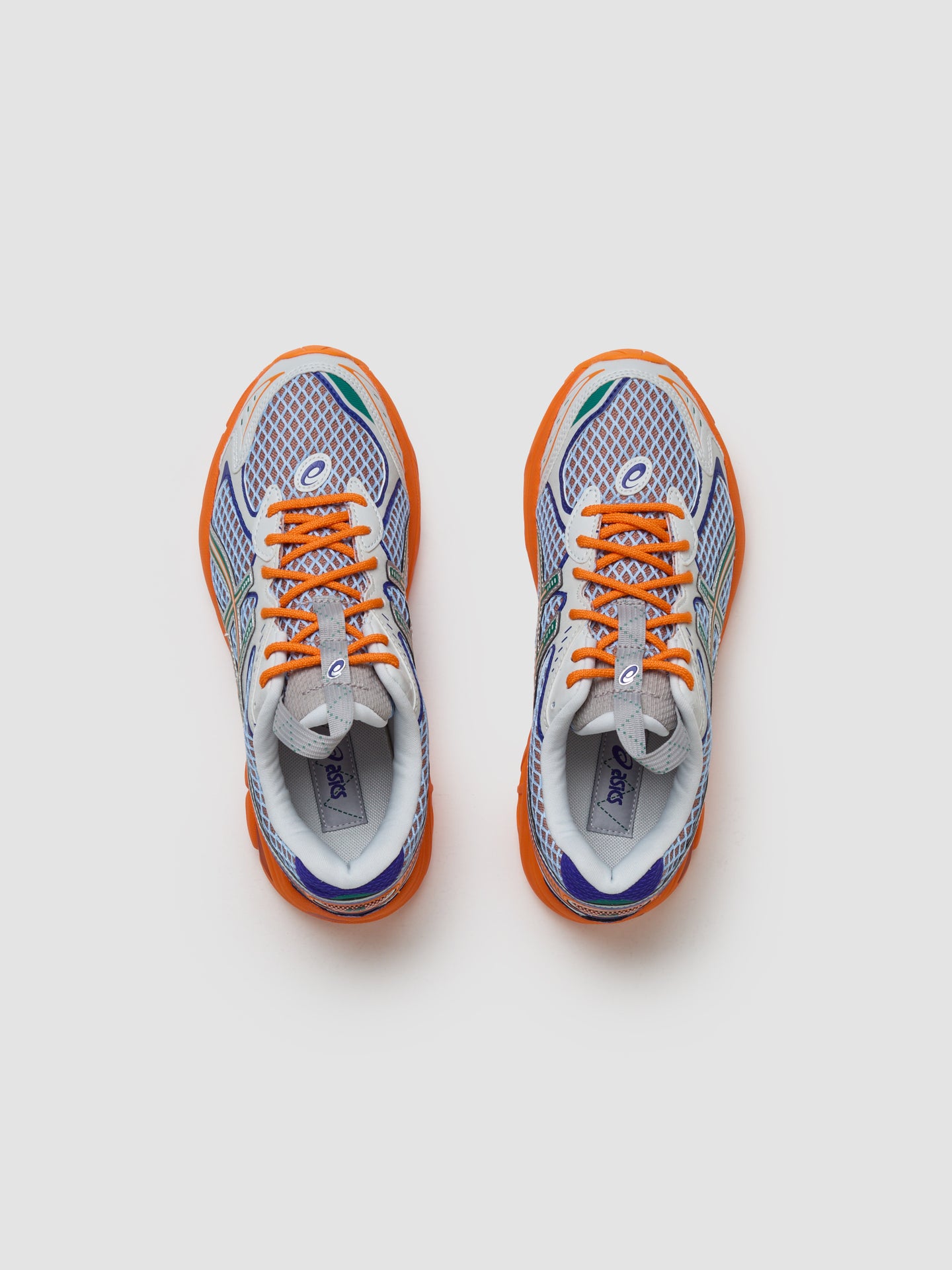 UB7-S GT-2160 Sneaker in Lava Orange & Jasper Green