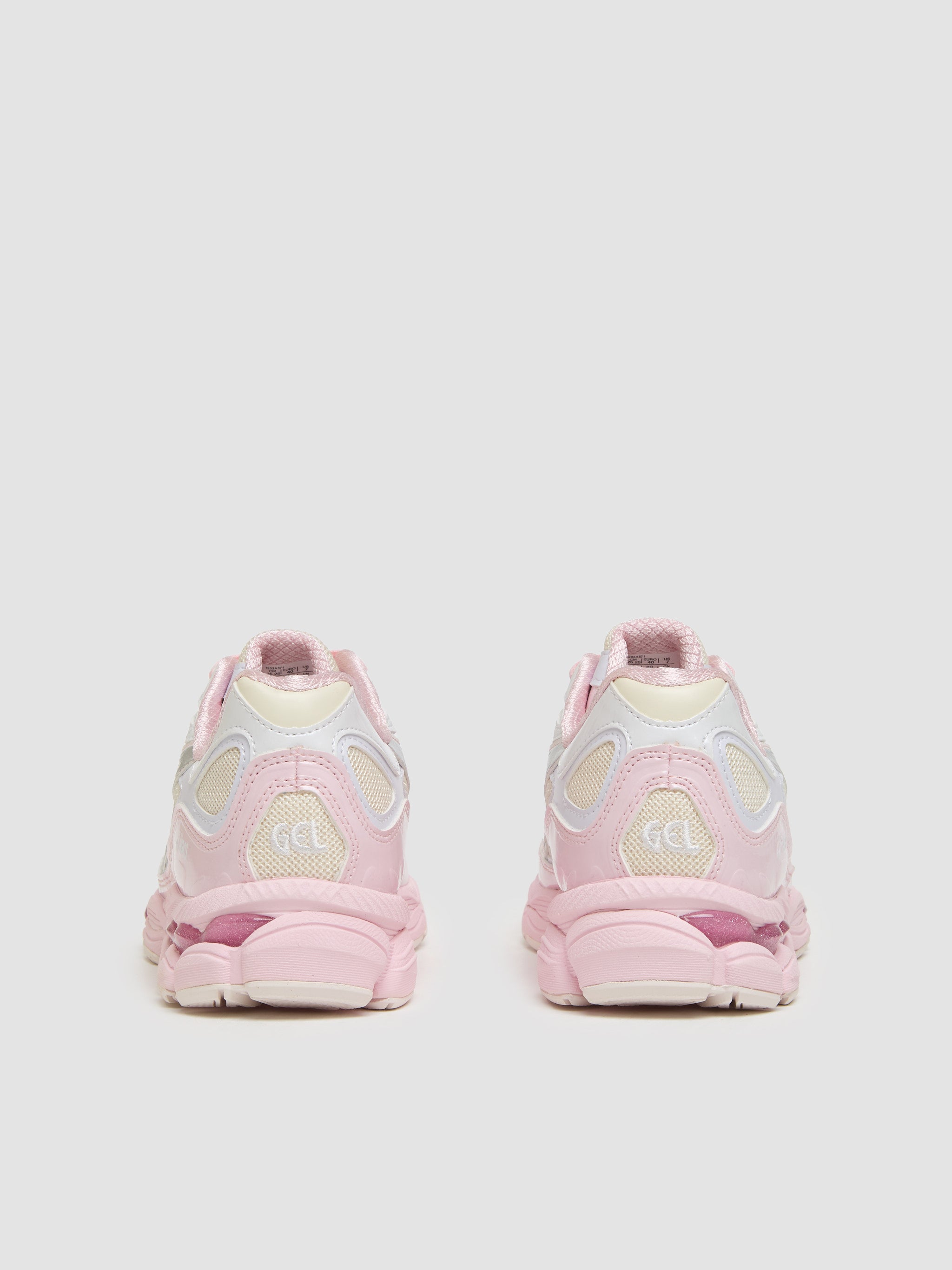 x Kicki Yang Zhang GEL-NYC Sneaker in Cream & Pure Silver
