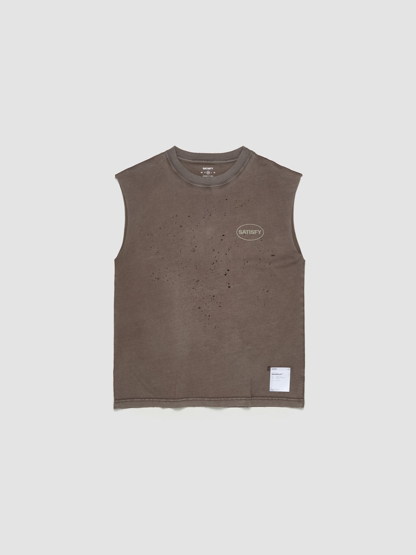 MothTech Muscle Tee in Aged Falcon