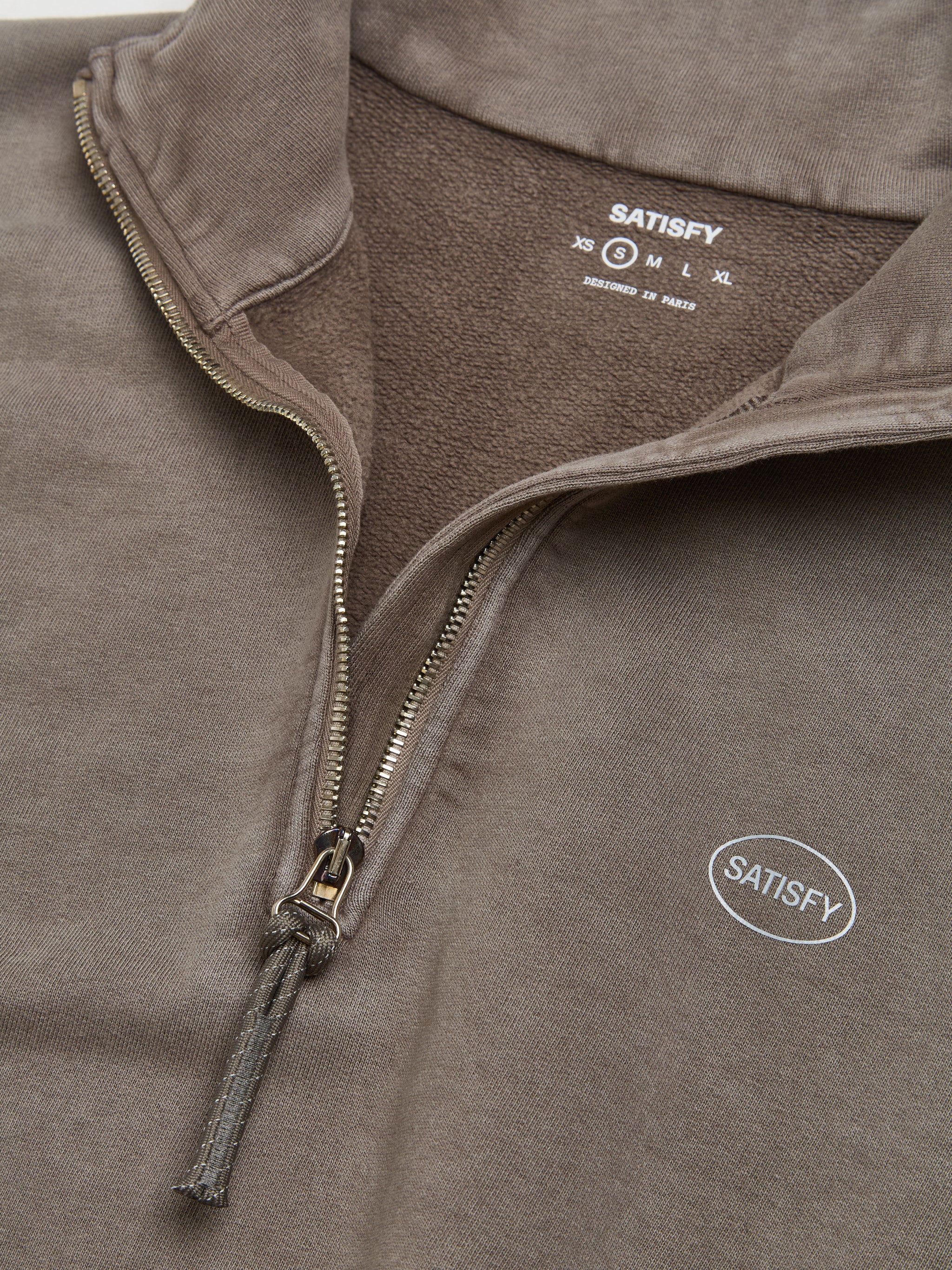 SoftCell Half-Zip in Aged Falcon