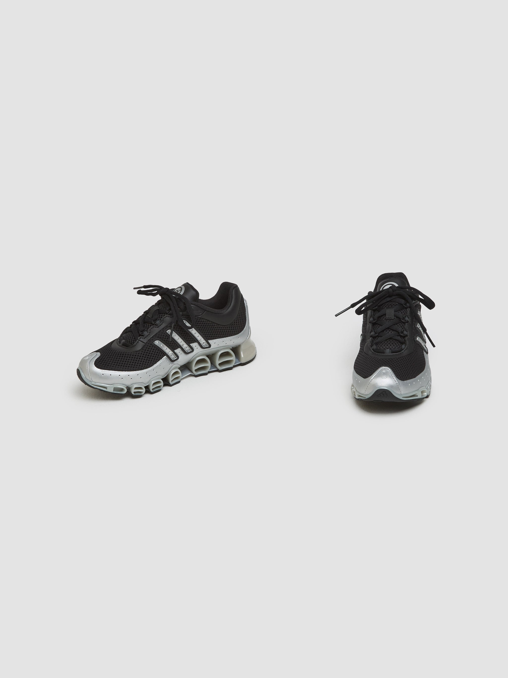 Adidas WMNS Megaride Sneaker in Core Black Silver Metallic ID6601 Voo Store