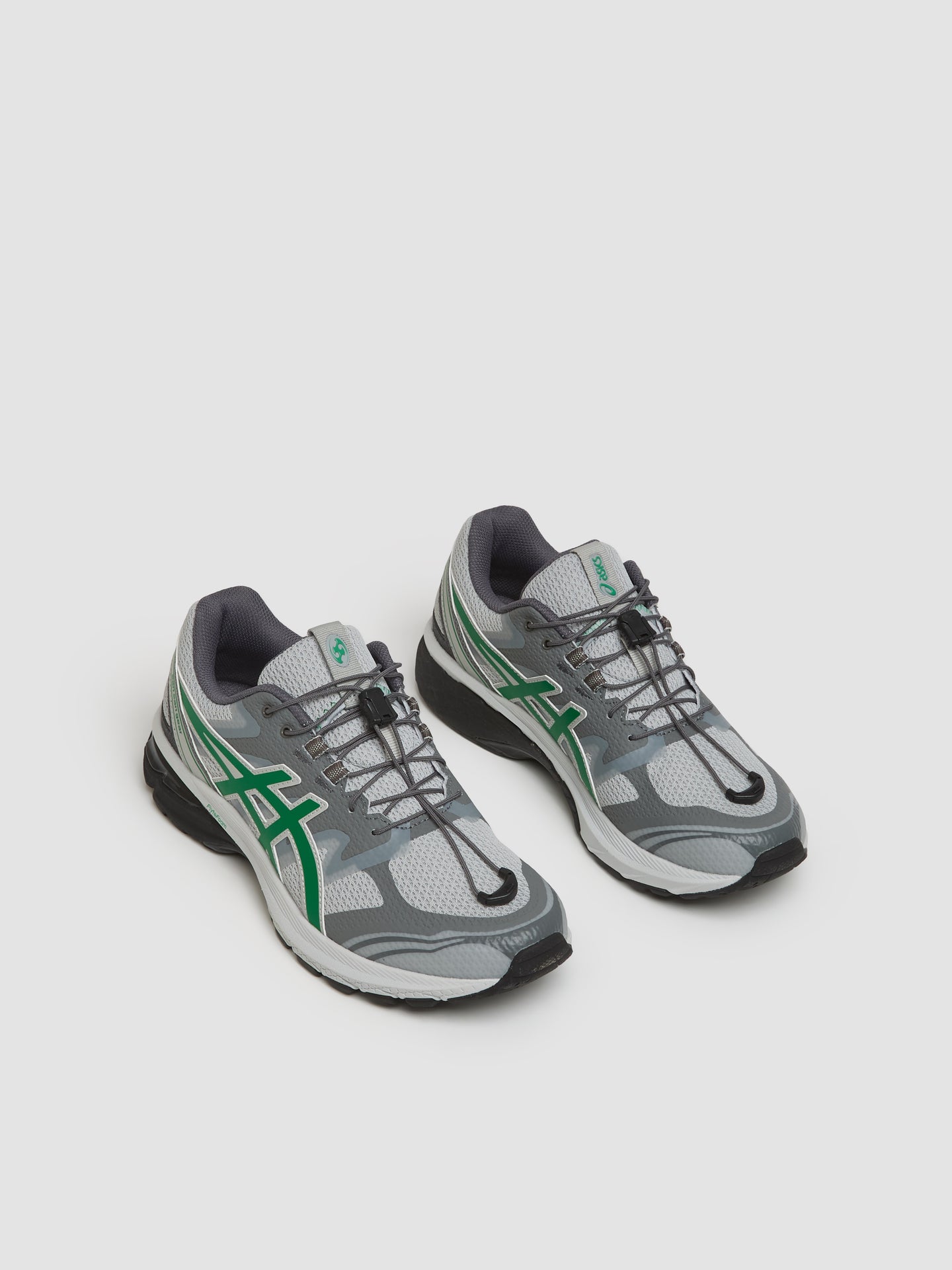 x San San Gear GEL-TERRAIN Sneaker in Grey Violet & Jolly Green