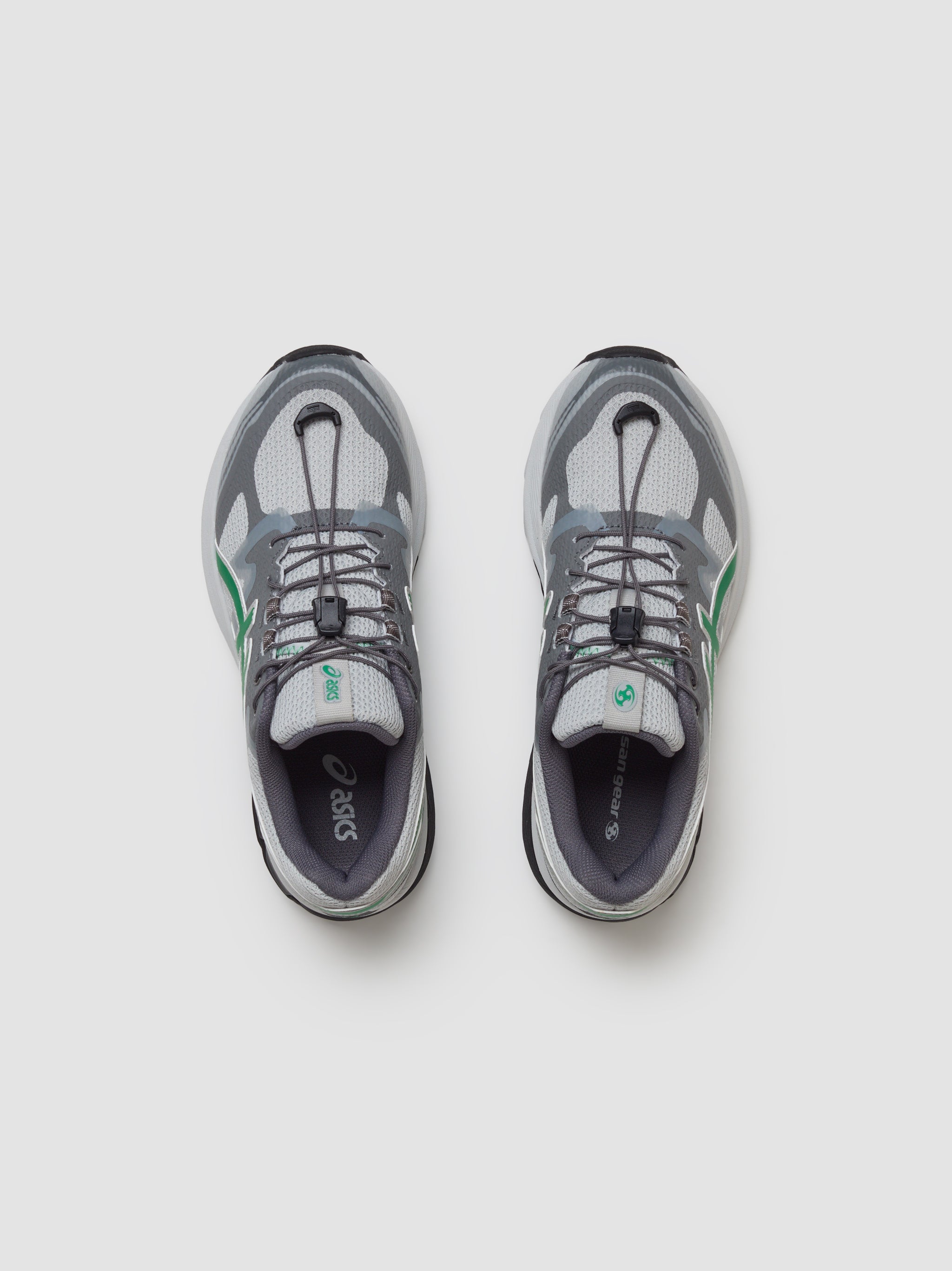 x San San Gear GEL-TERRAIN Sneaker in Grey Violet & Jolly Green