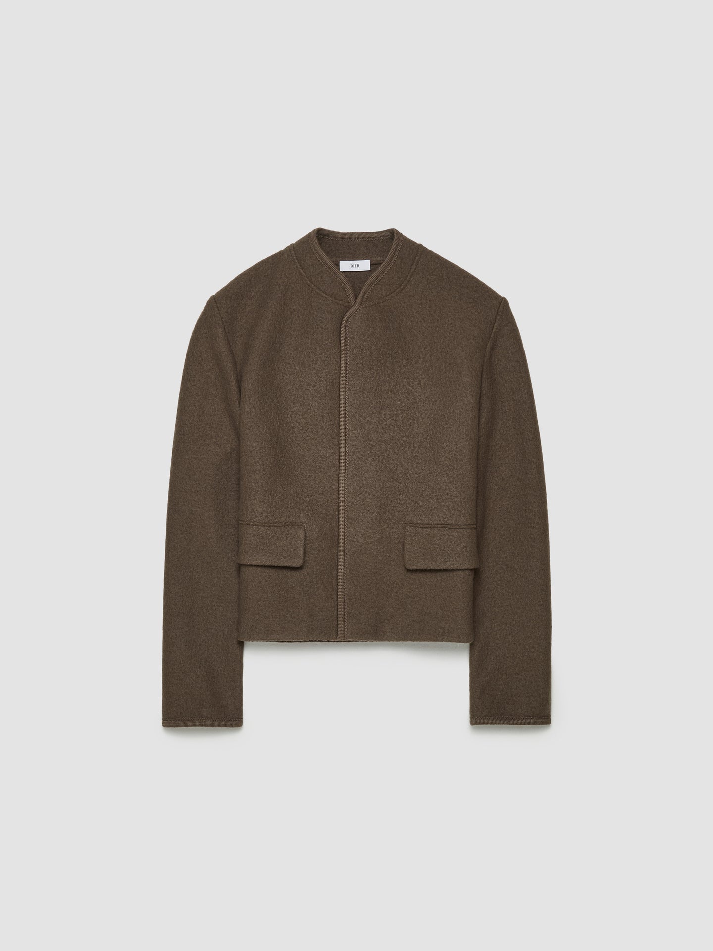 Walker City Crop Jacket in Castoro