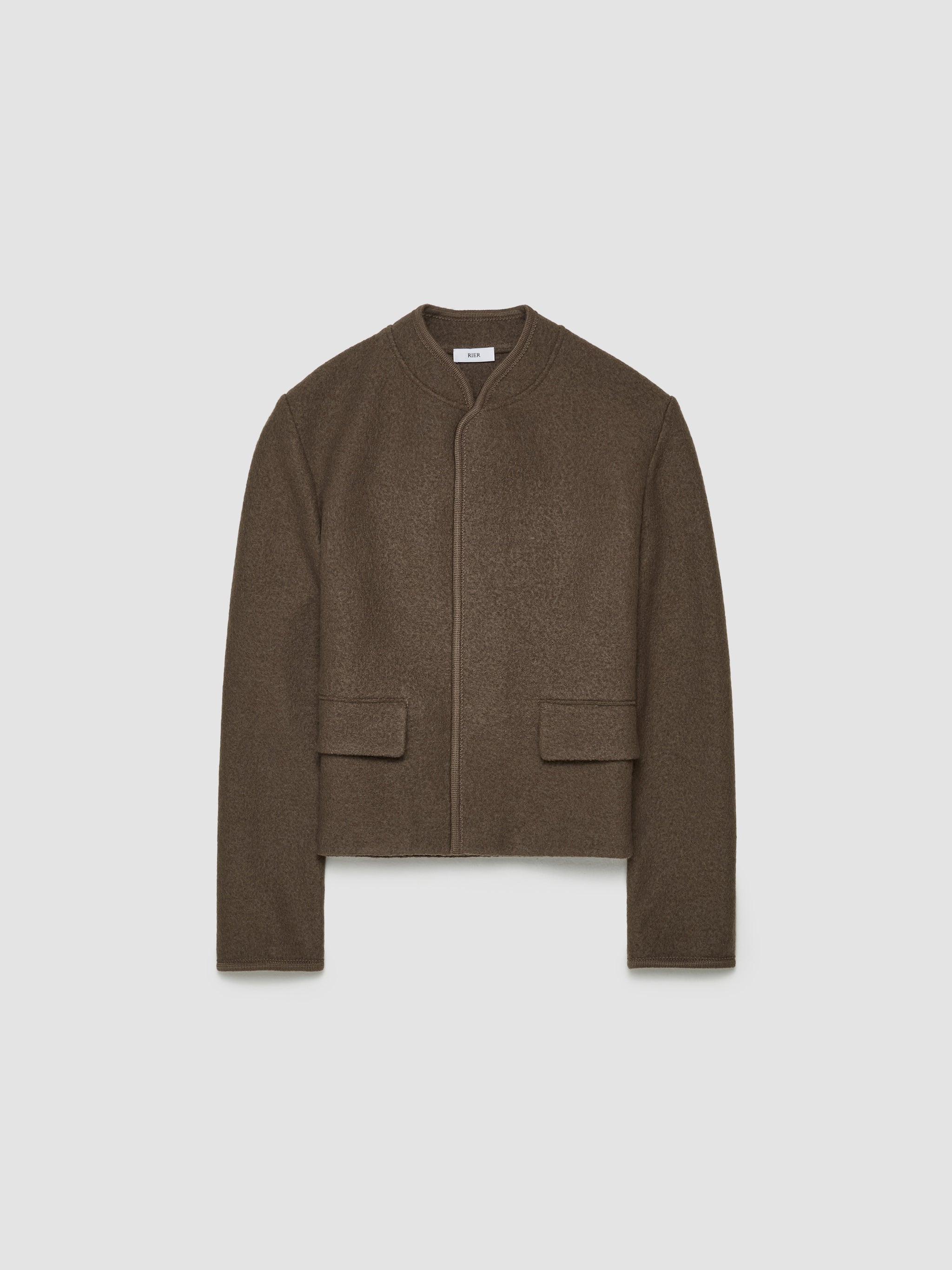 Walker City Crop Jacket in Castoro