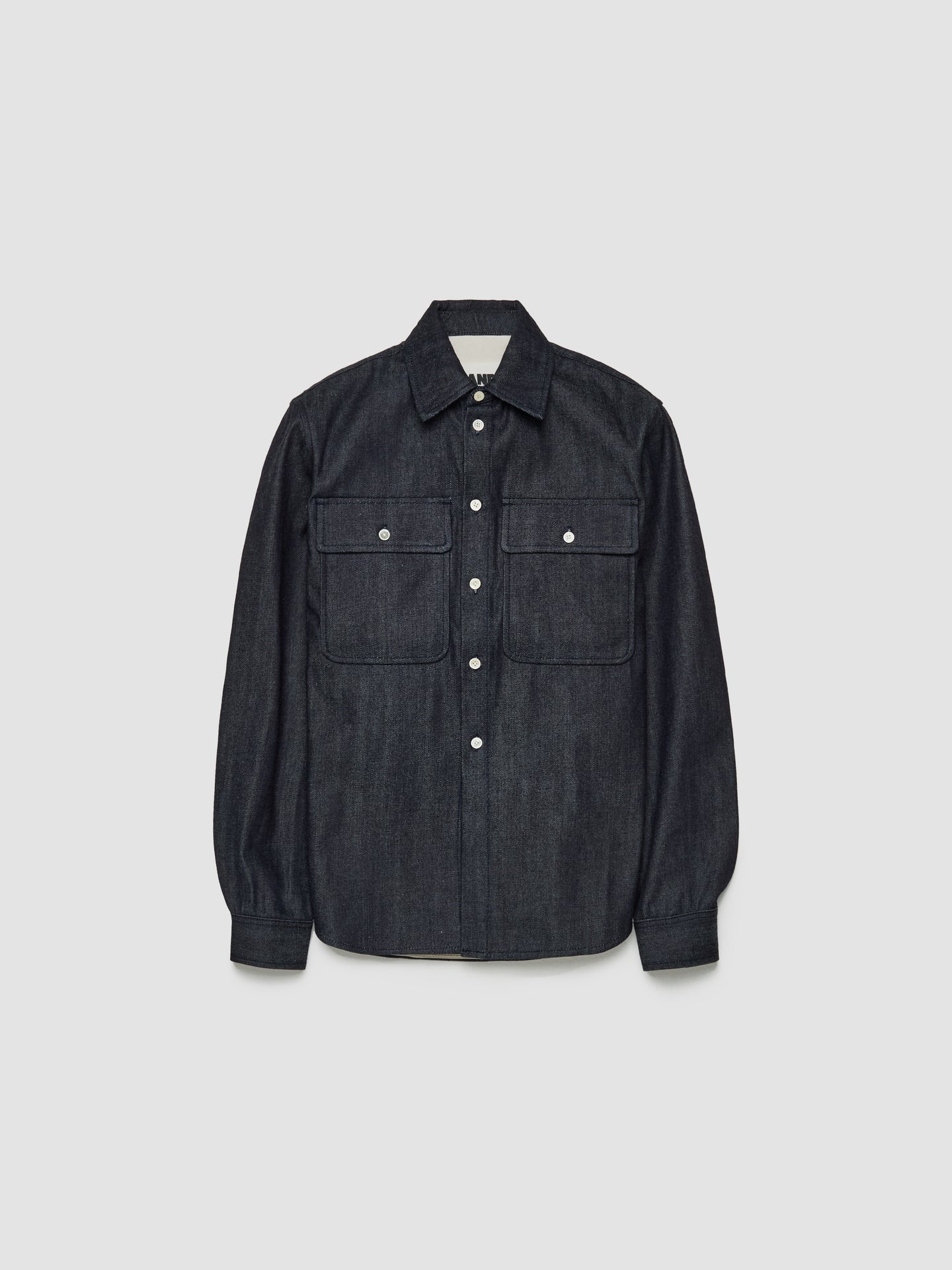 Denim Shirt in Dark Blue