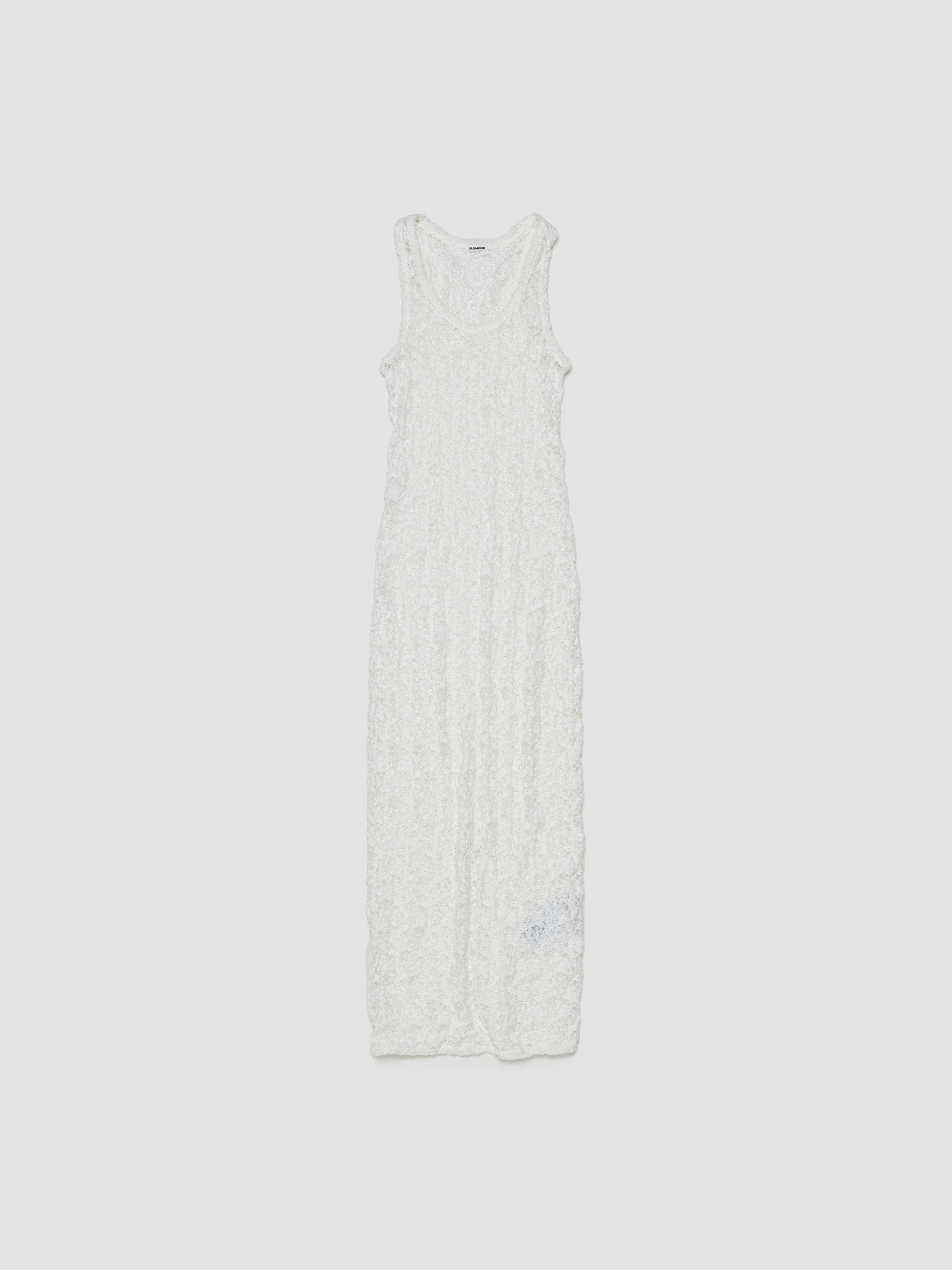 3D Lace Tank Dress in Piuma