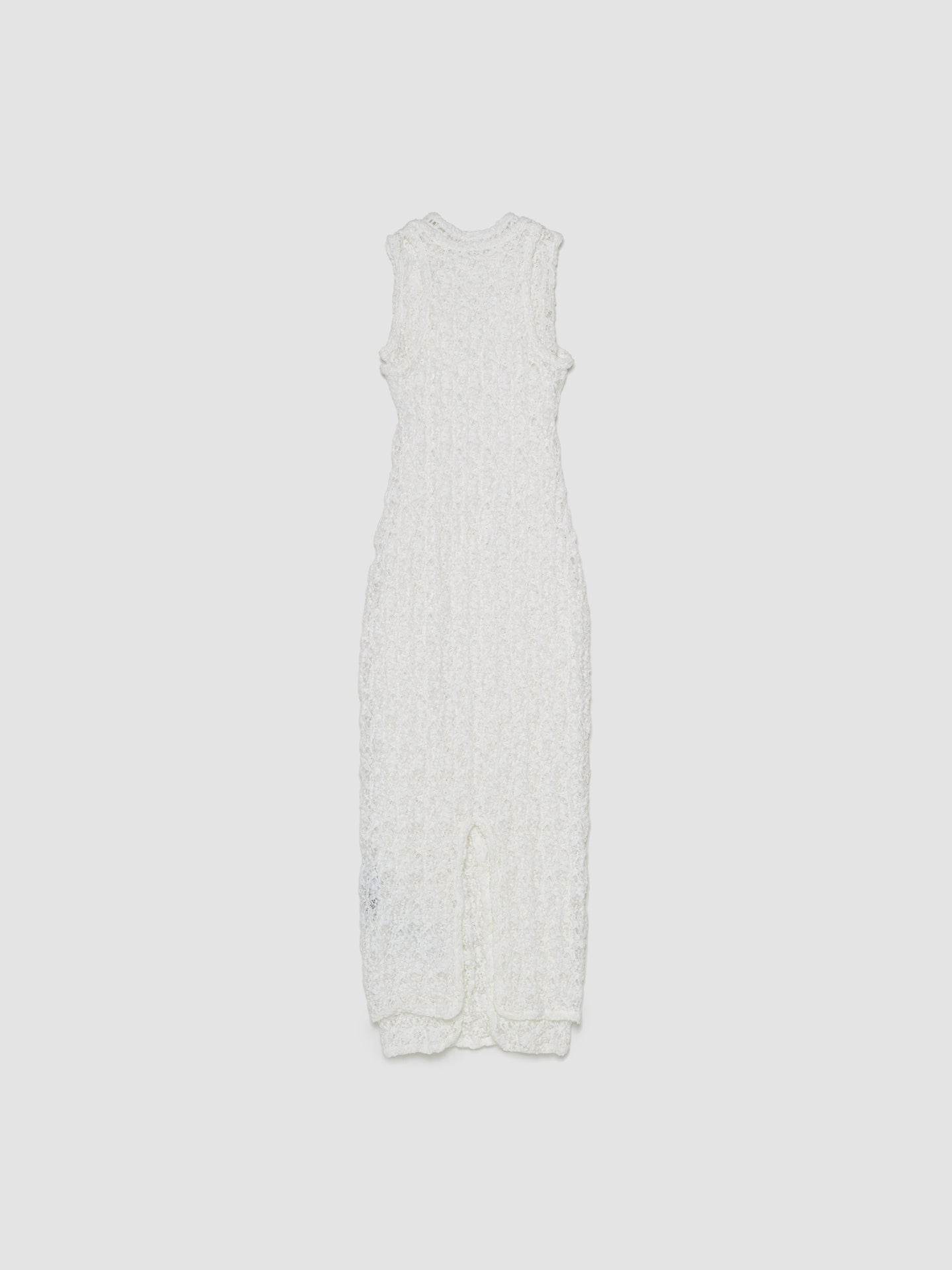 3D Lace Tank Dress in Piuma